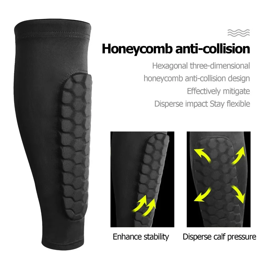 1 Pair Honeycomb Soccer Shin Guards - Image 4