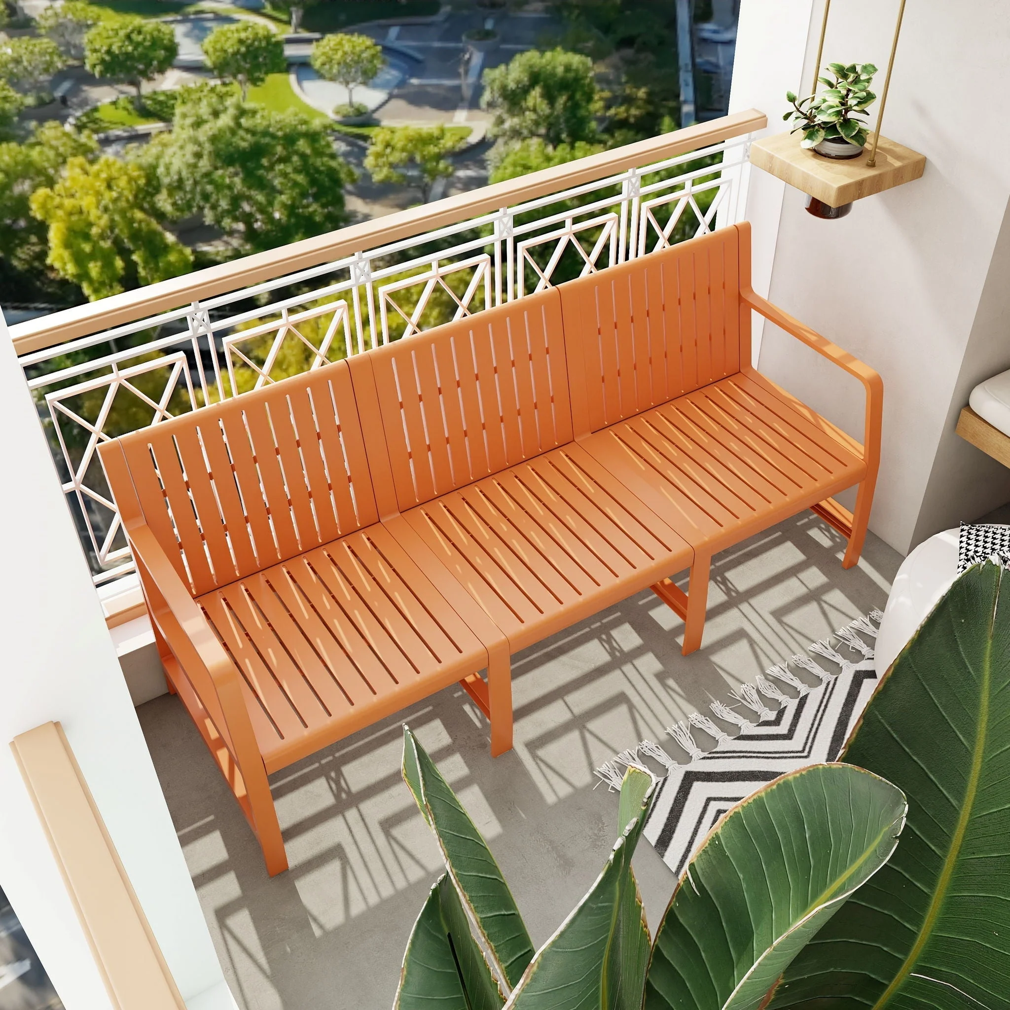 1 Piece Indoor / Outdoor 3 Seater Sofa, UV-Resistant, Waterproof And Durable - Image 4