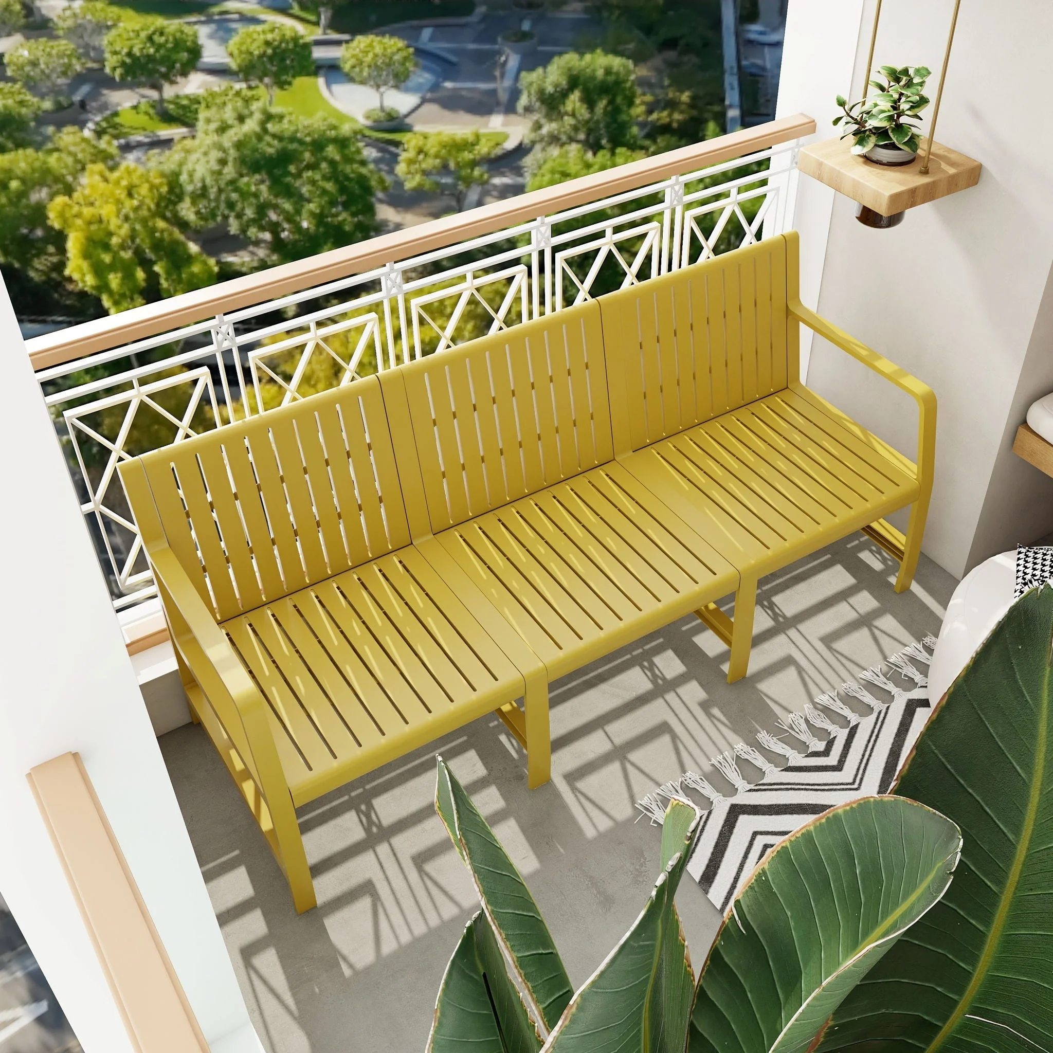 1 Piece Indoor / Outdoor 3 Seater Sofa, UV-Resistant, Waterproof And Durable - Image 7