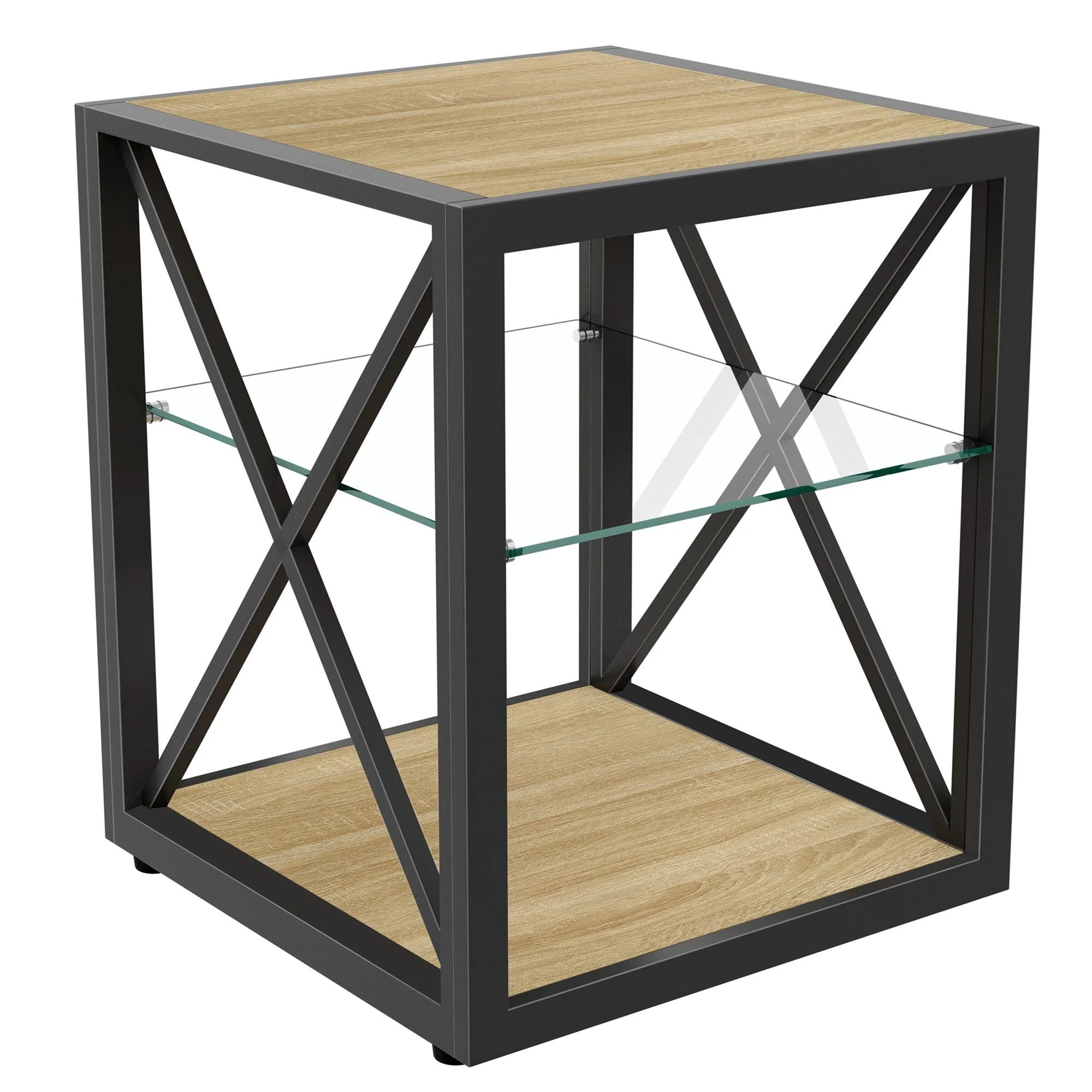 1 Piece Modern End Table Nightstand for Bedroom & Living Room - Image 4