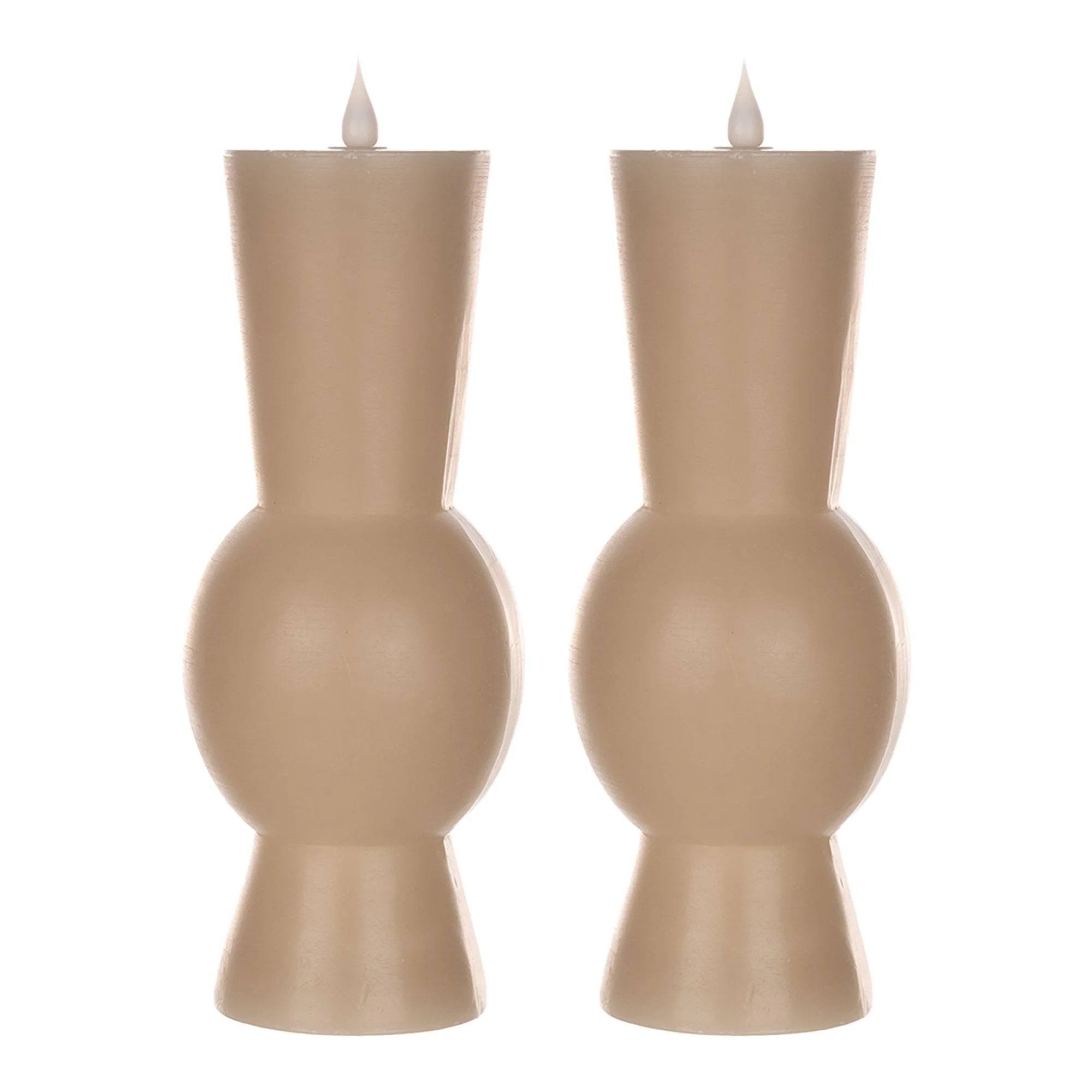 Simplux Designer LED Candle with remote (Set of 2)