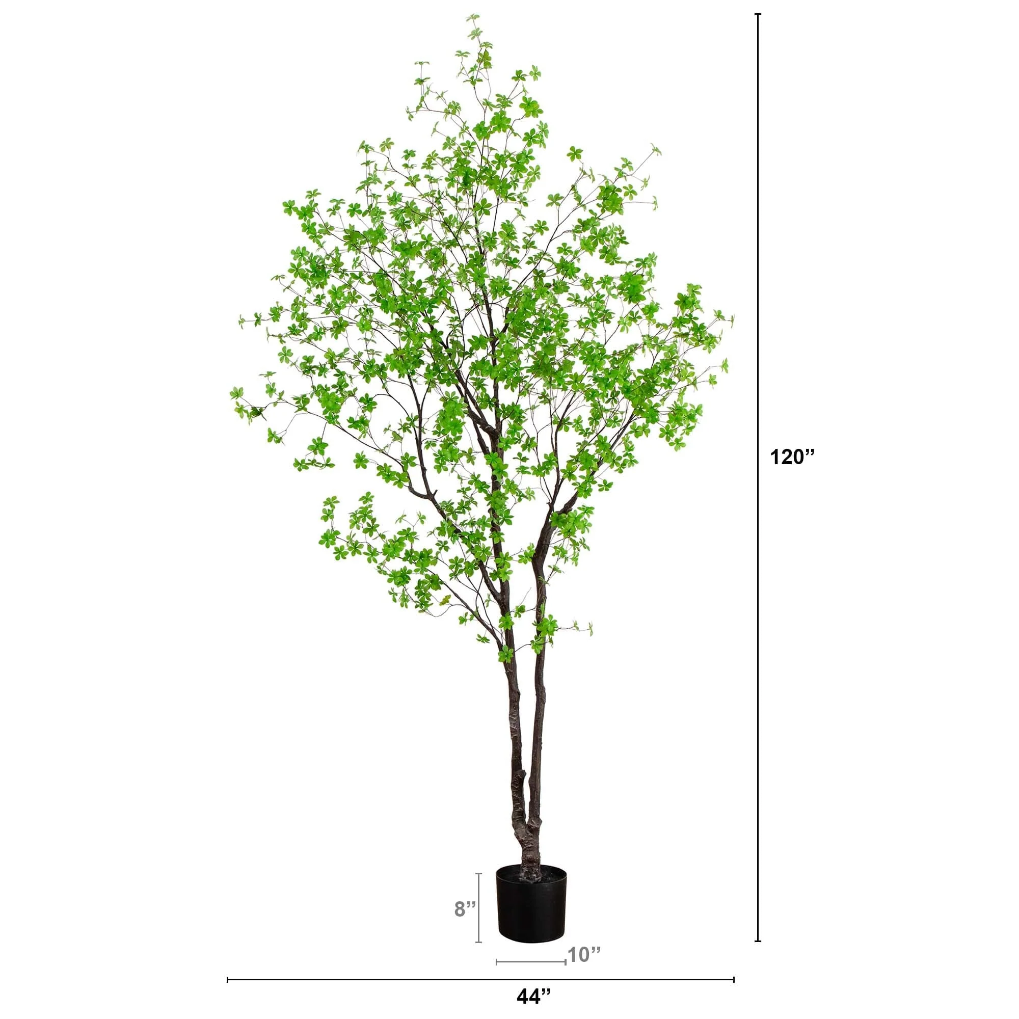 10’ Artificial Minimalist Enkianthus Tree - Image 4