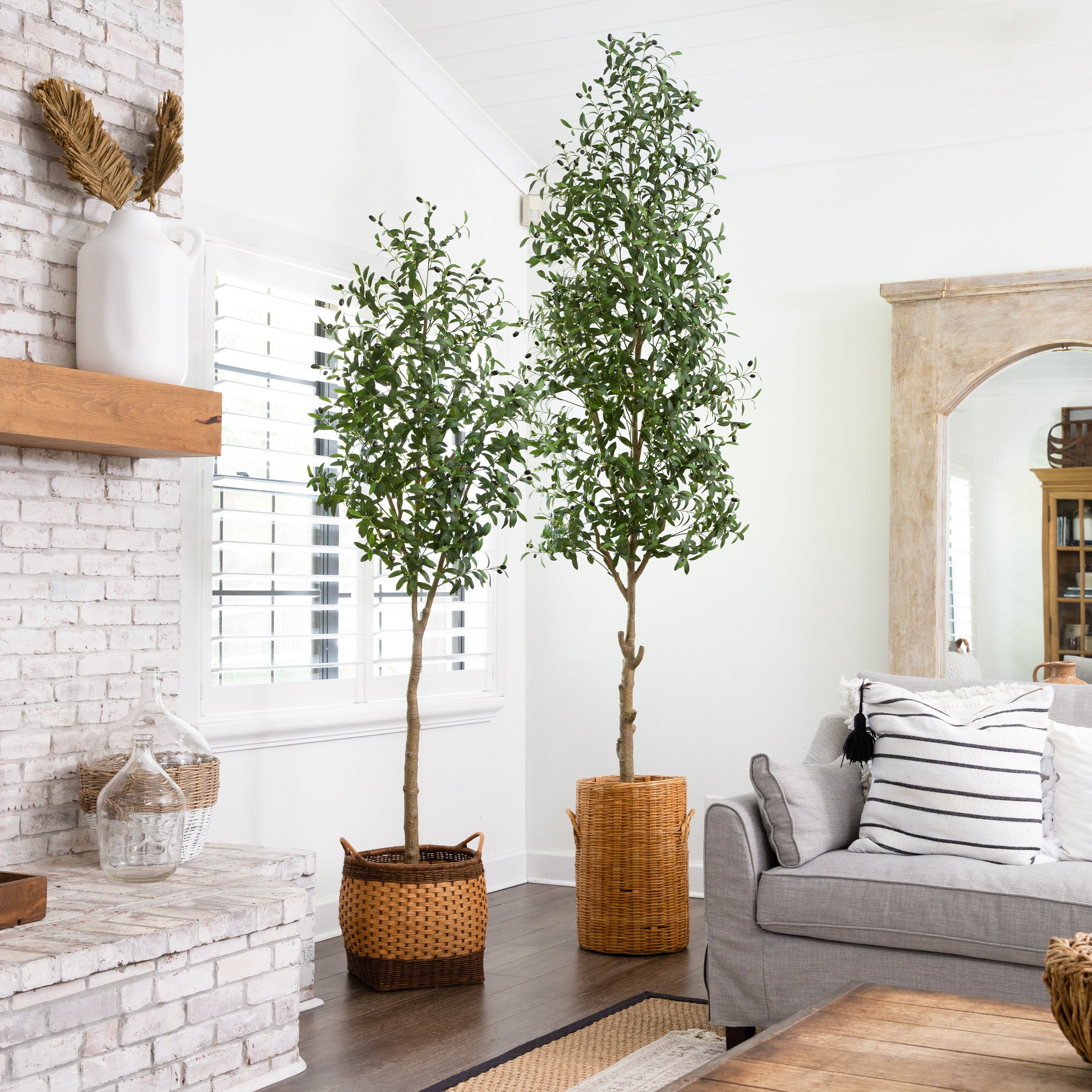 10’ Artificial Olive Tree - Image 4