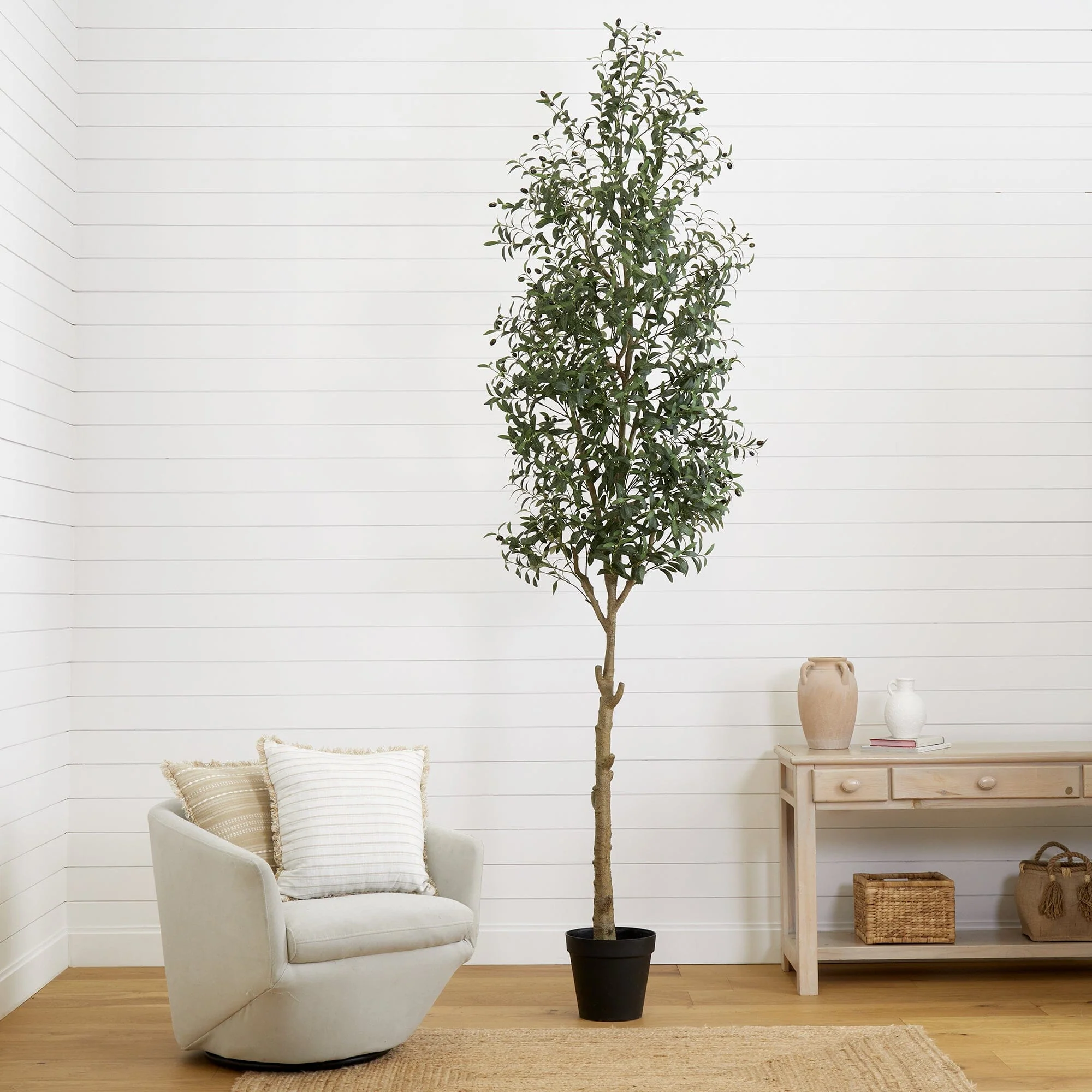 10’ Artificial Olive Tree - Image 5