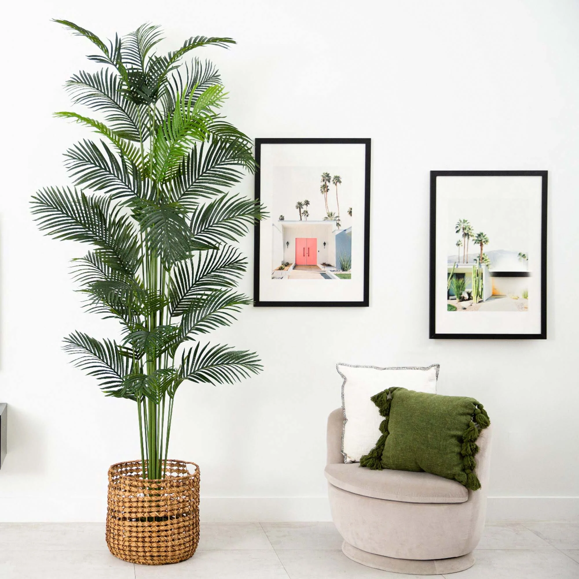 10’ Artificial Paradise Palm Tree - Image 3