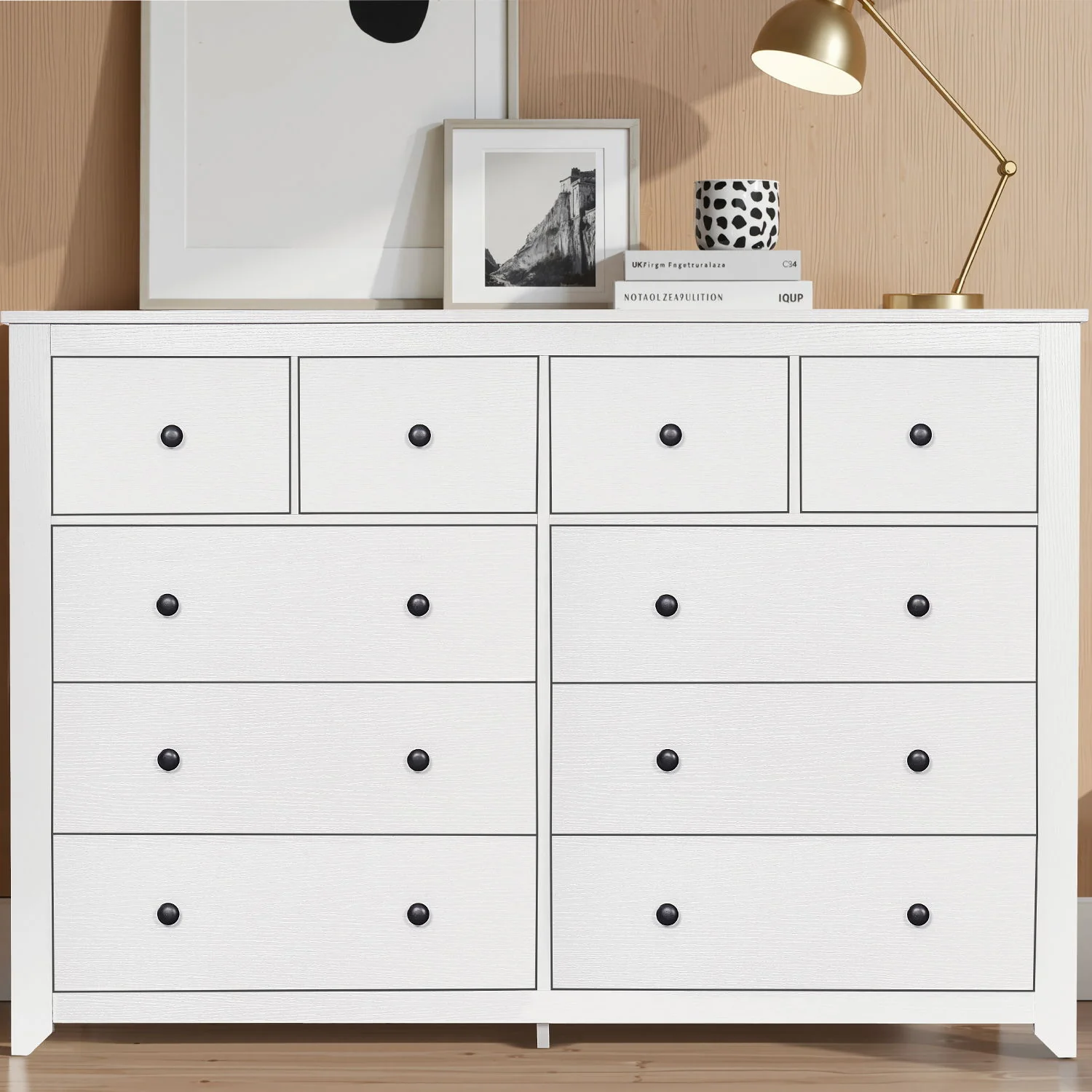 10 Drawer Dresser For Bedroom Ample Storage - Image 4