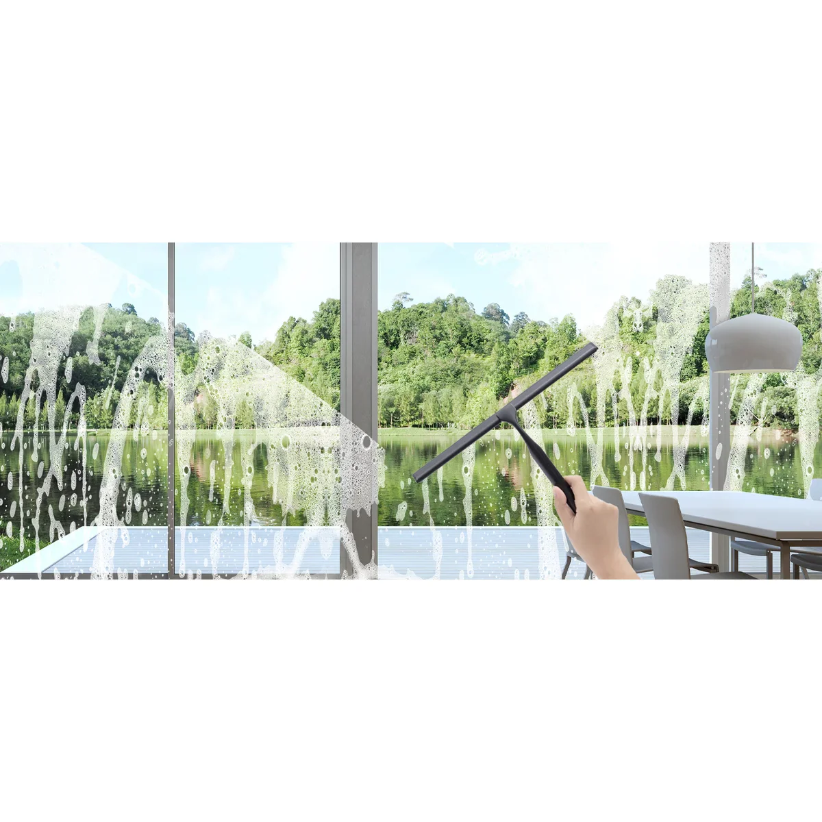 10" Shower Squeegee with 3M Hanger - Image 11