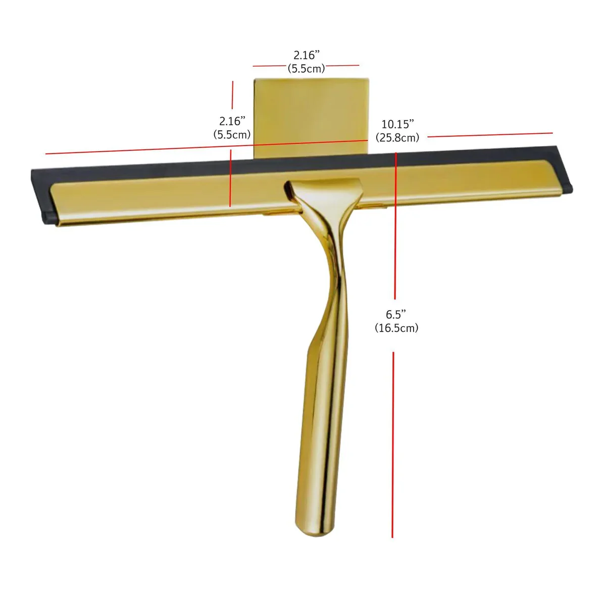 10" Shower Squeegee with 3M Hanger - Image 13