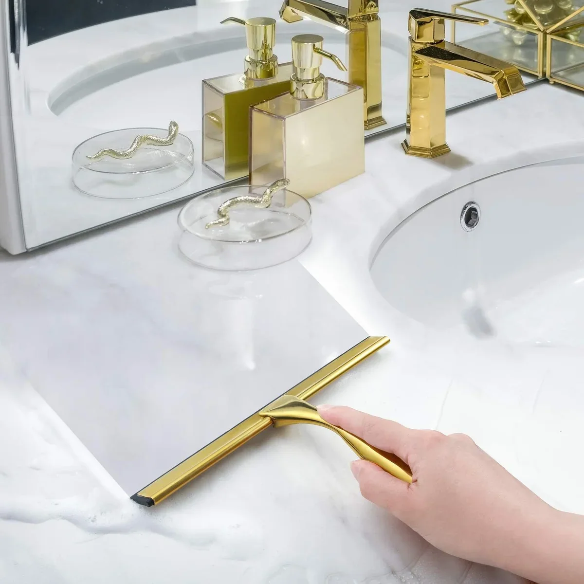 10" Shower Squeegee with 3M Hanger - Image 17
