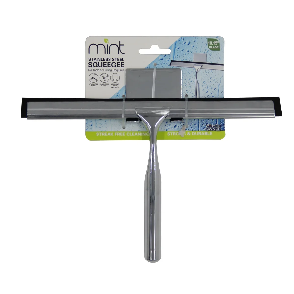 10" Shower Squeegee with 3M Hanger - Image 6