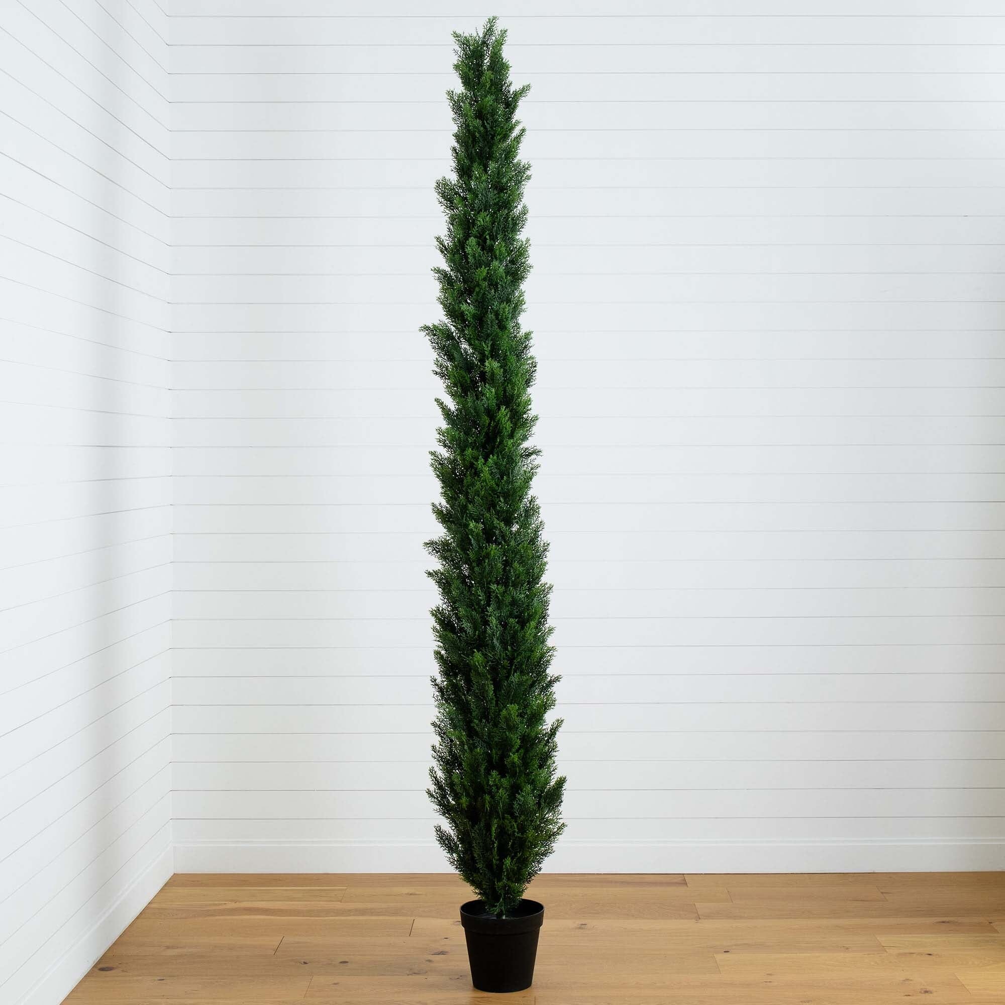 10' UV Resistant Artificial Cedar Pine Tree (Indoor/Outdoor) - Image 3