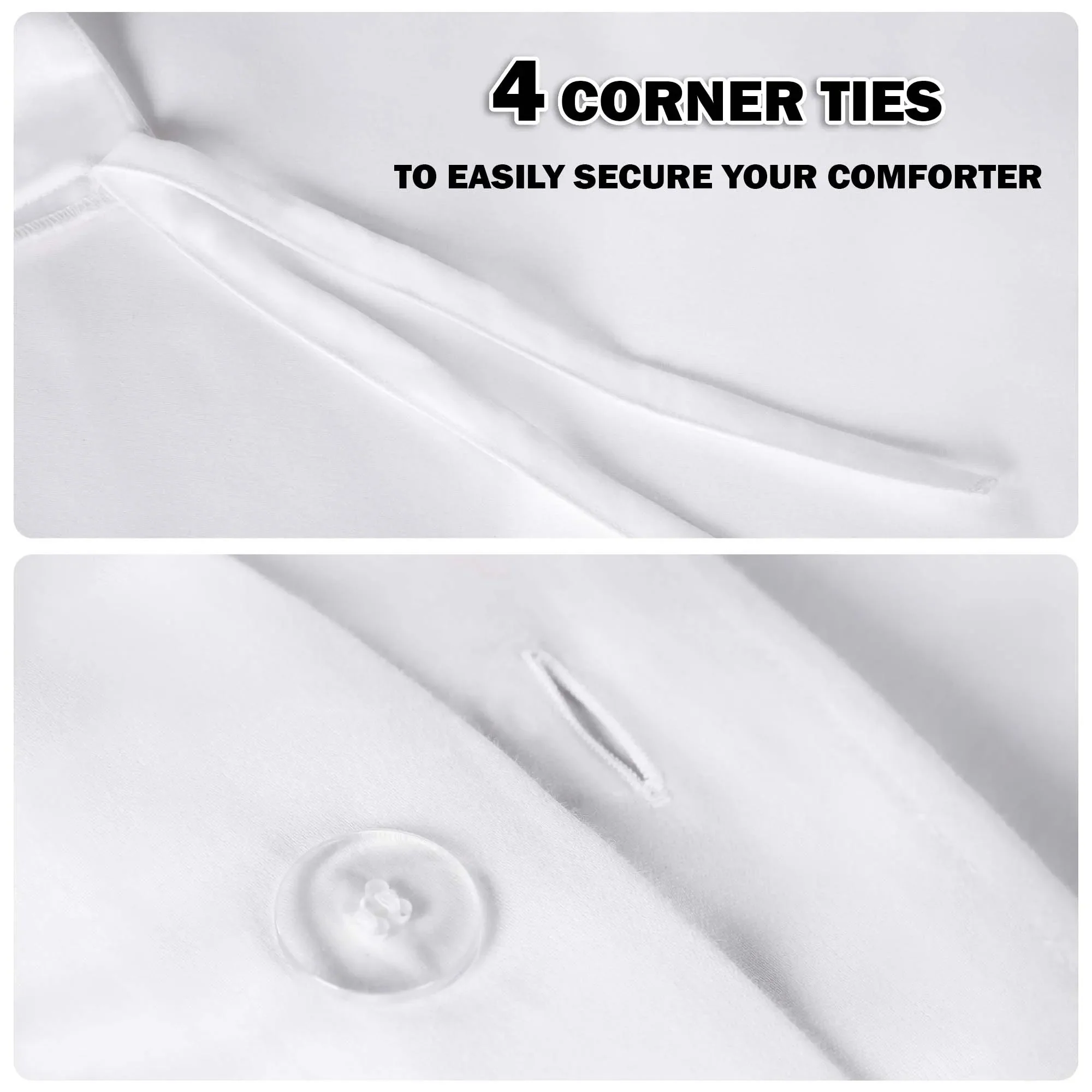 1000 Thread Count Egyptian Cotton Embroidered Duvet Cover Set - Image 11