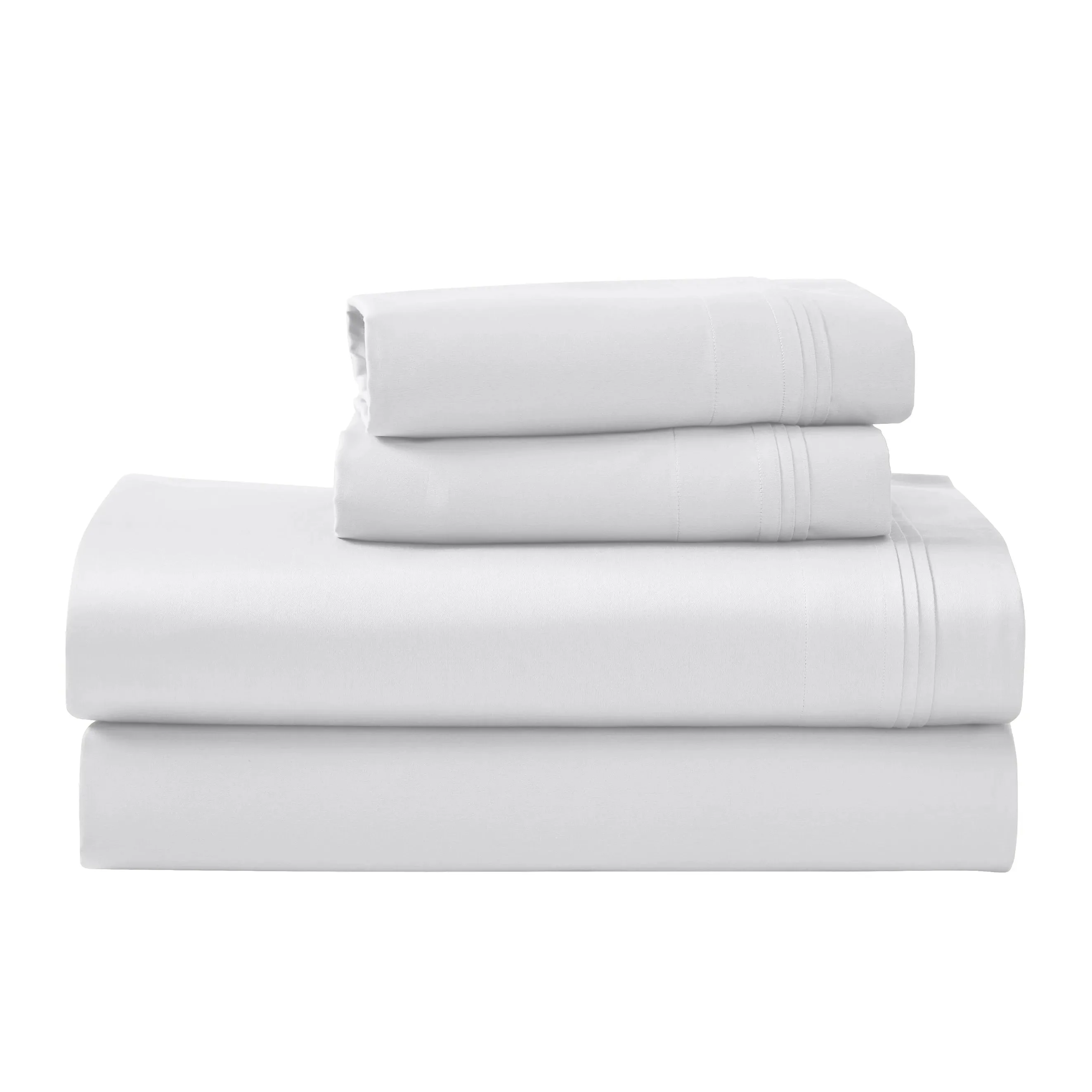 1000 Thread Count Egyptian Cotton Sateen Extra-Deep Sheet Set - Image 12