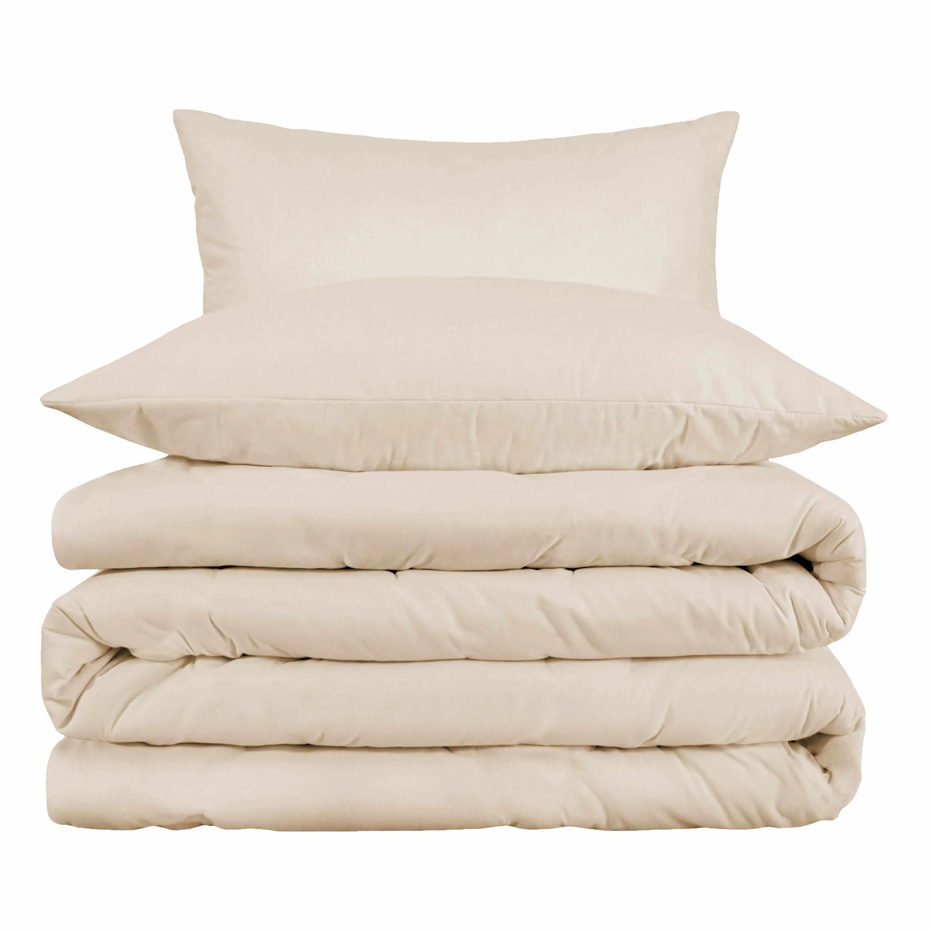 1000 Thread Count Egyptian Cotton Solid Duvet Cover Set - Image 23