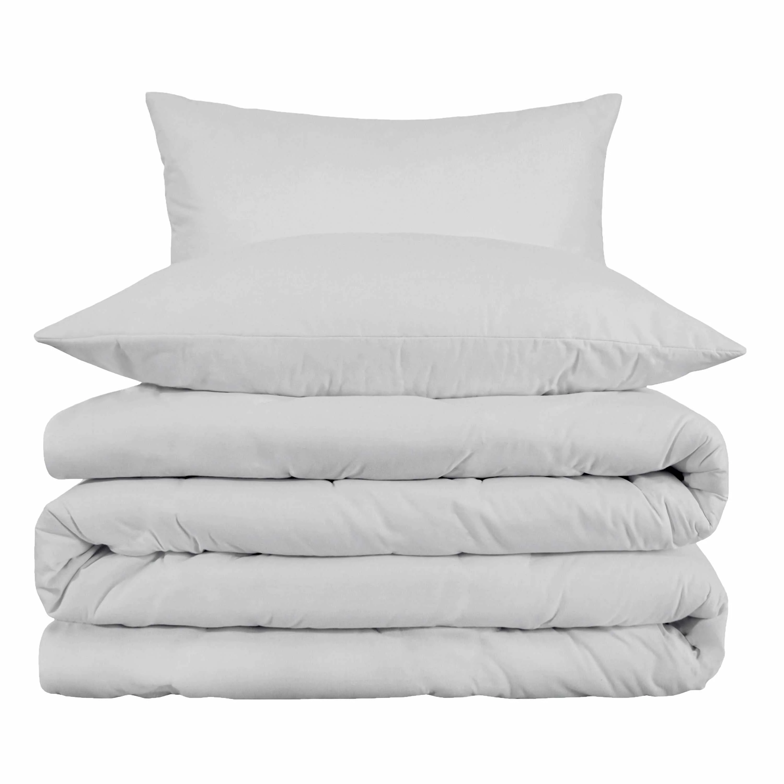 1000 Thread Count Egyptian Cotton Solid Duvet Cover Set - Image 32