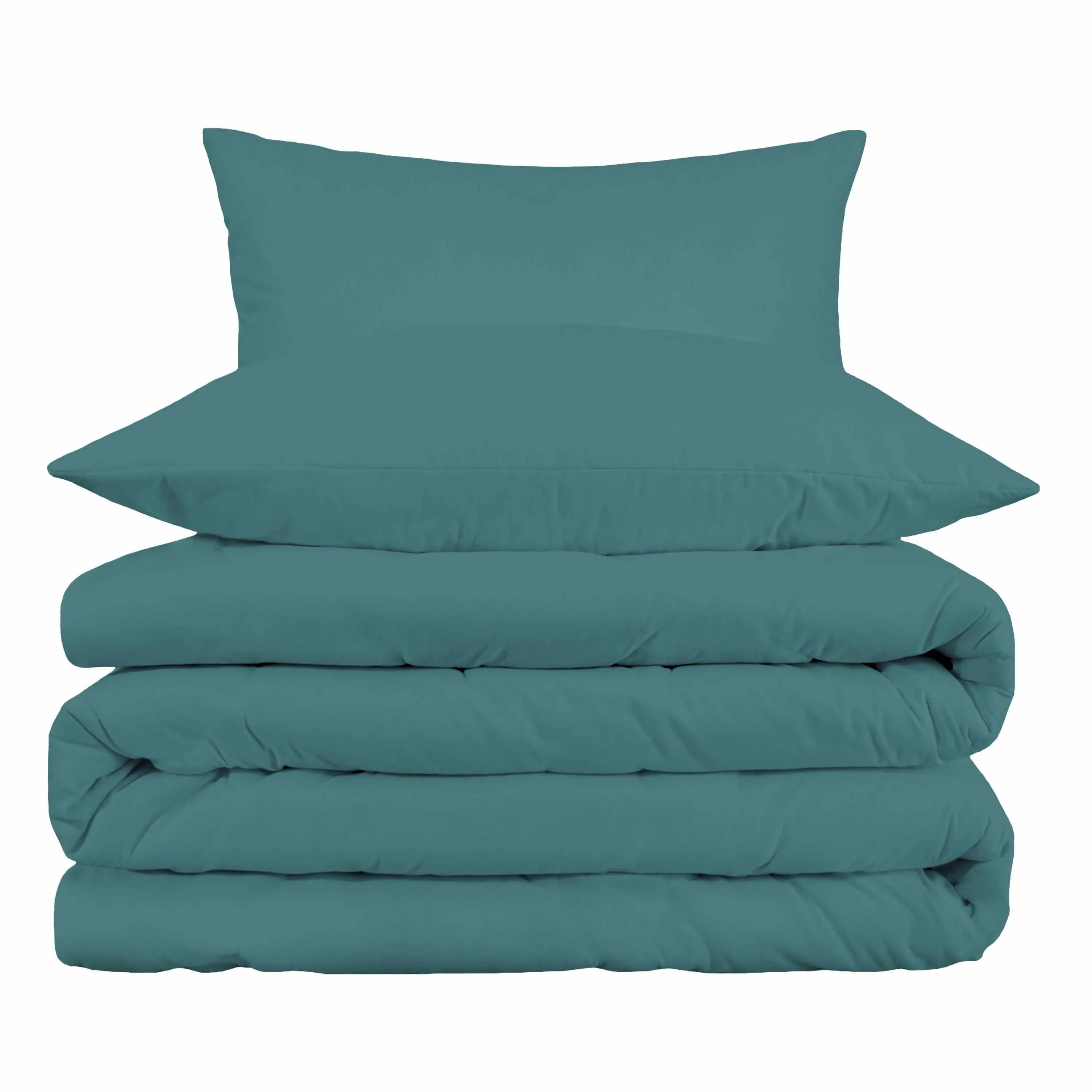 1000 Thread Count Egyptian Cotton Solid Duvet Cover Set - Image 33