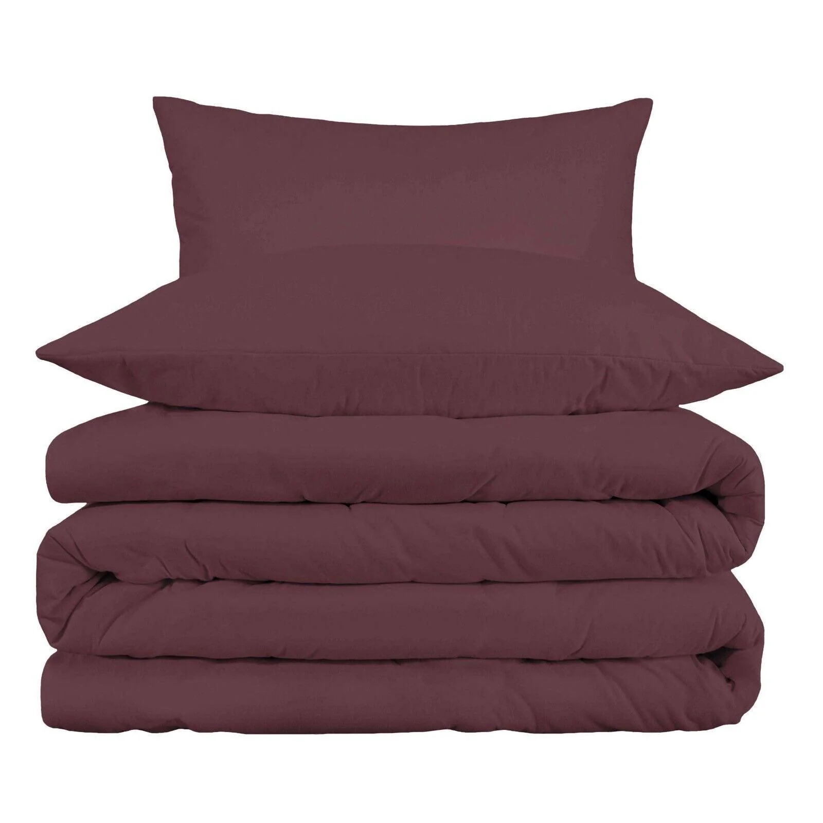 1000 Thread Count Egyptian Cotton Solid Duvet Cover Set - Image 37