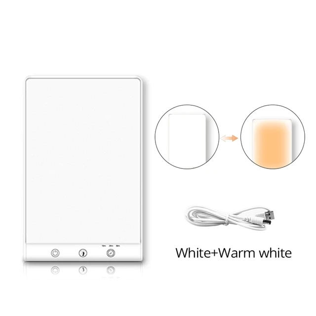 10000 Lux SAD Light Daylight Therapy Lamp Touch Dimmable UV-Free Happy Mood Light - Image 7