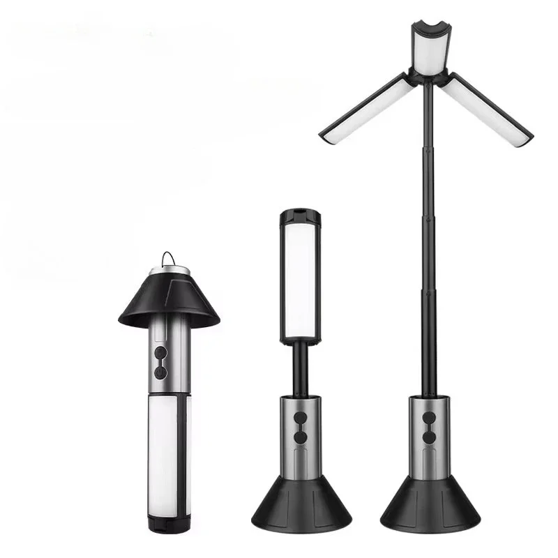 1000LM Rechargeable Camping Lantern Retractable Work Light Hiking Emergency - Image 7