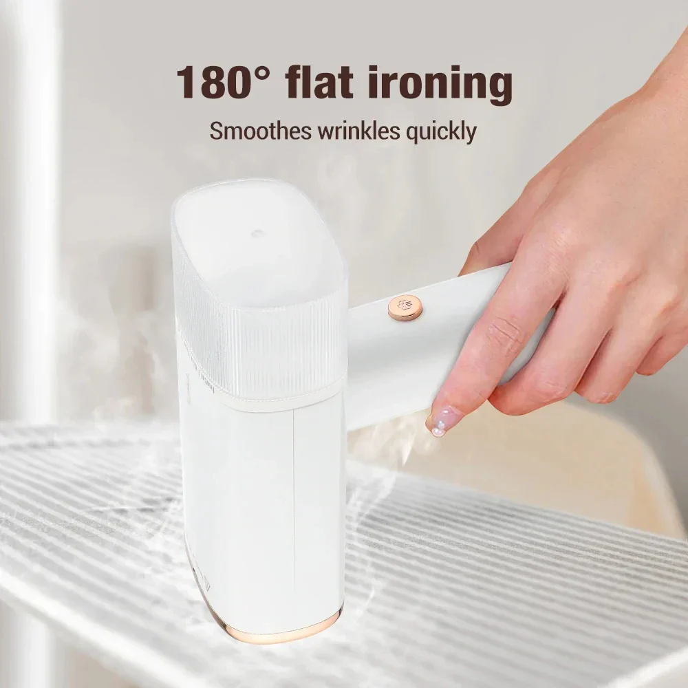 1000W Handheld Garment Steamer Fast Heat 130ml Portable Steam Iron Travel - Image 4