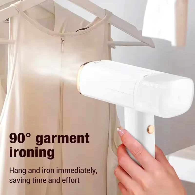 1000W Handheld Garment Steamer Fast Heat Portable Fabric Iron for Travel - Image 2