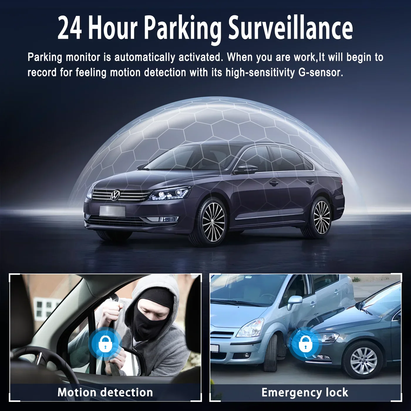 1080P Car DVR Dash Cam 4-Channel with Night Vision and G-Sensor - Image 6