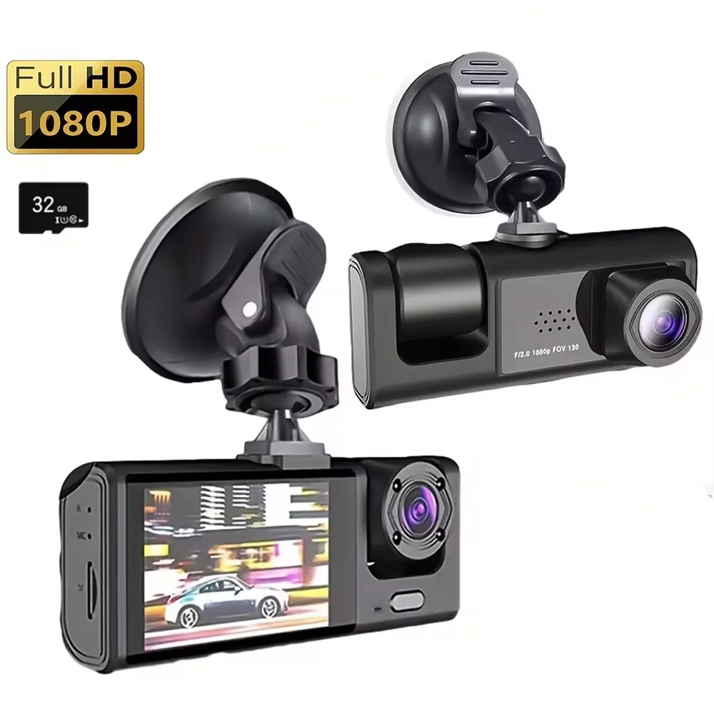 1080P Dash Cam with IR Night Vision and 3-Channel Recording - Image 11