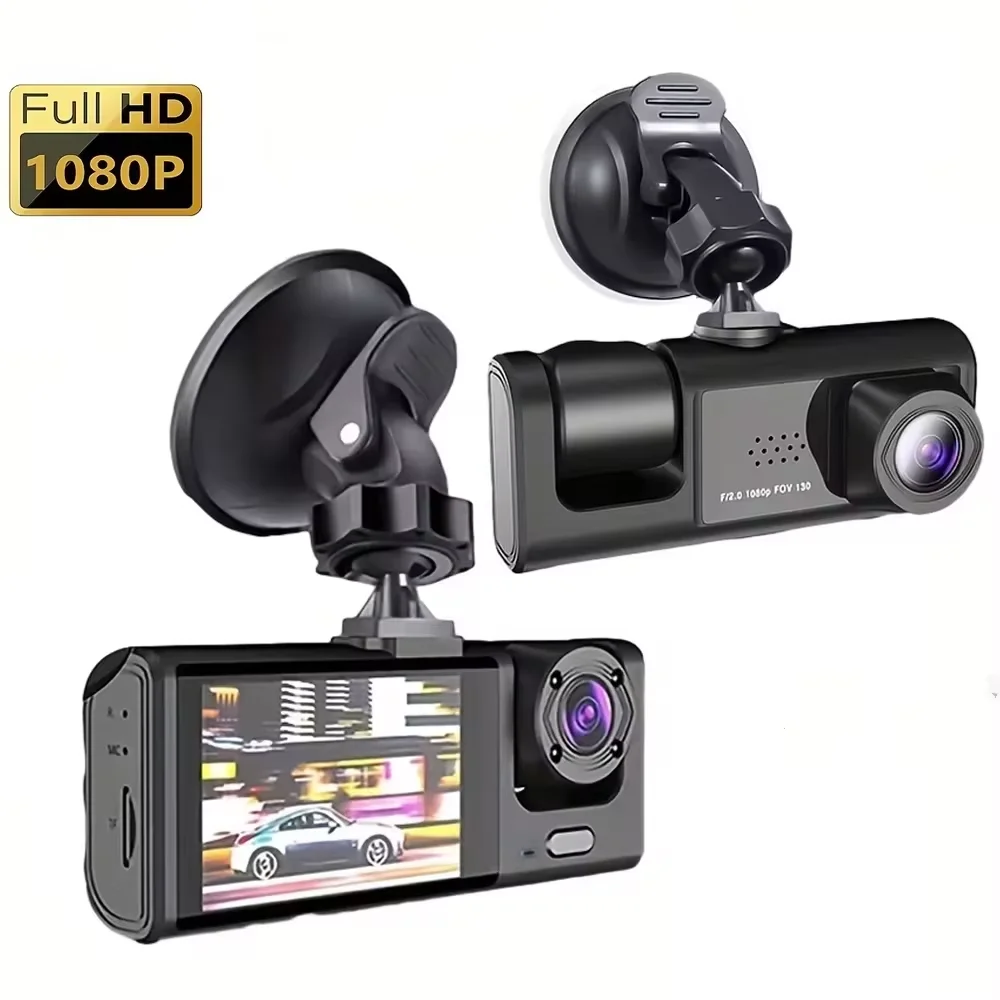 1080P Dash Cam with IR Night Vision and 3-Channel Recording - Image 8