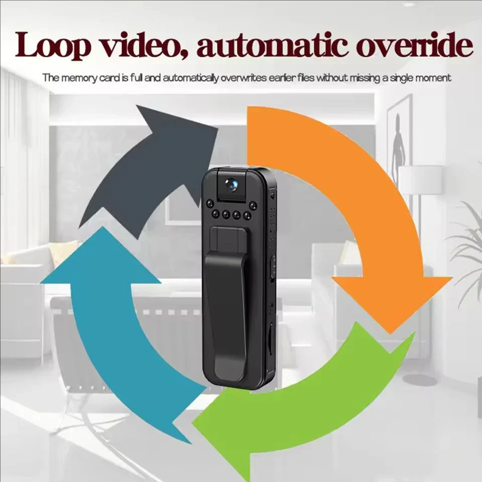 1080P HD Mini Camera – Portable Digital Video Recorder with Night Vision & Infrared - Image 3