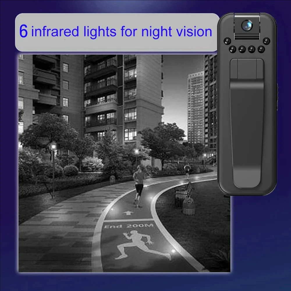 1080P HD Mini Camera – Portable Digital Video Recorder with Night Vision & Infrared - Image 4