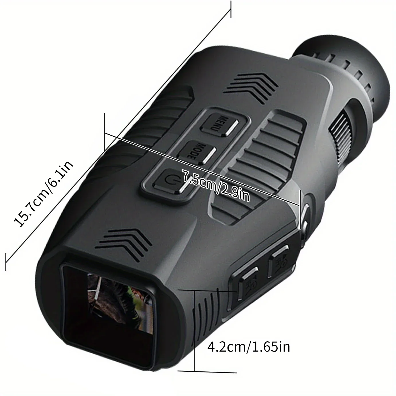 1080P Night Vision Monocular with Infrared Zoom HD Hunting Telescope for Day/Night Use - Image 3