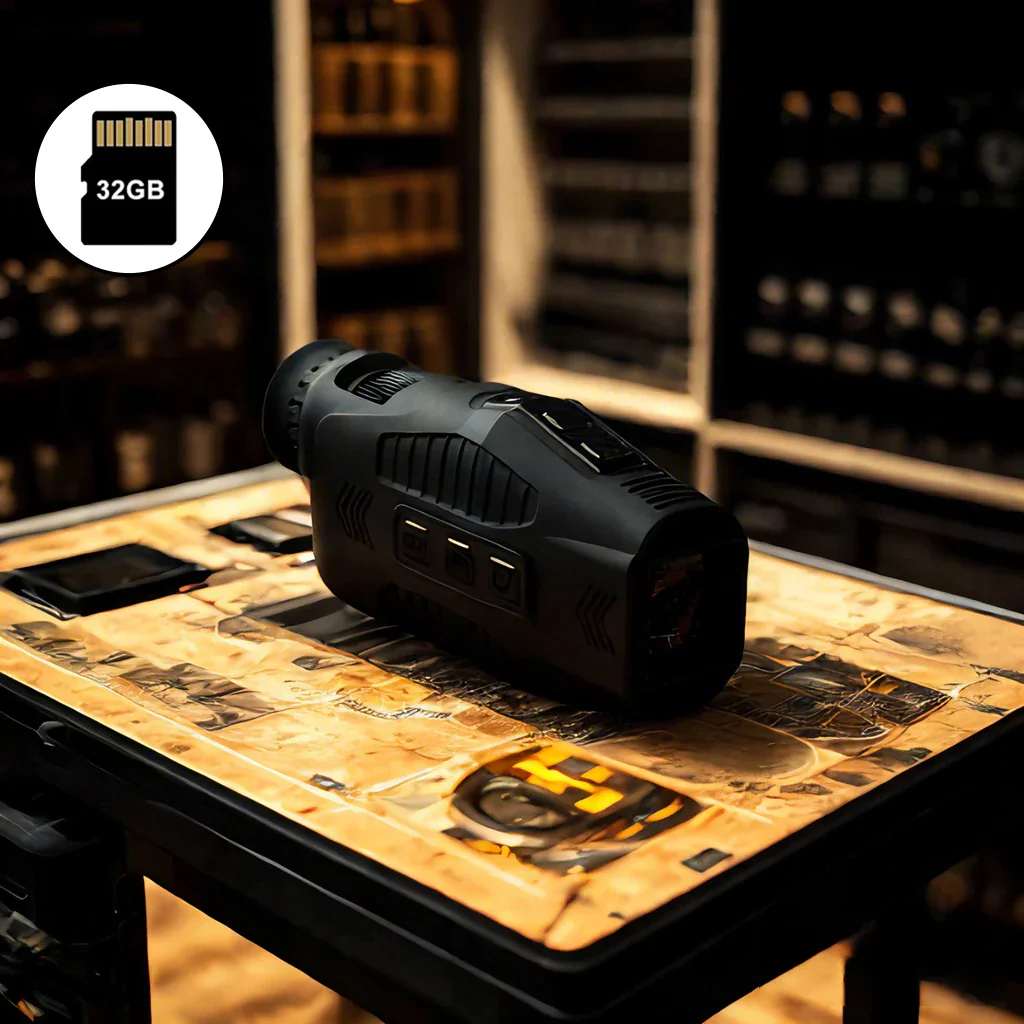 1080P Night Vision Monocular with Infrared Zoom HD Hunting Telescope for Day/Night Use - Image 8