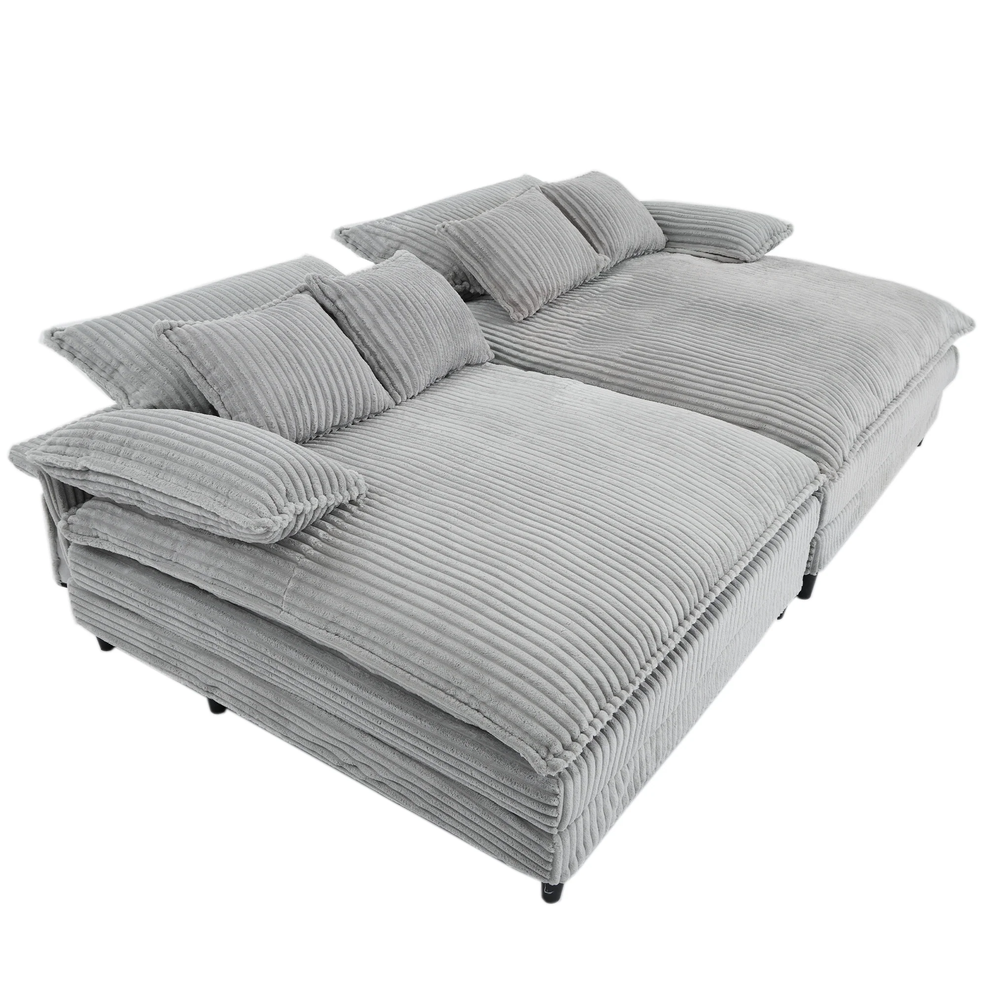 109" W Oversized Double Lounge Chaise Sofa - Image 17