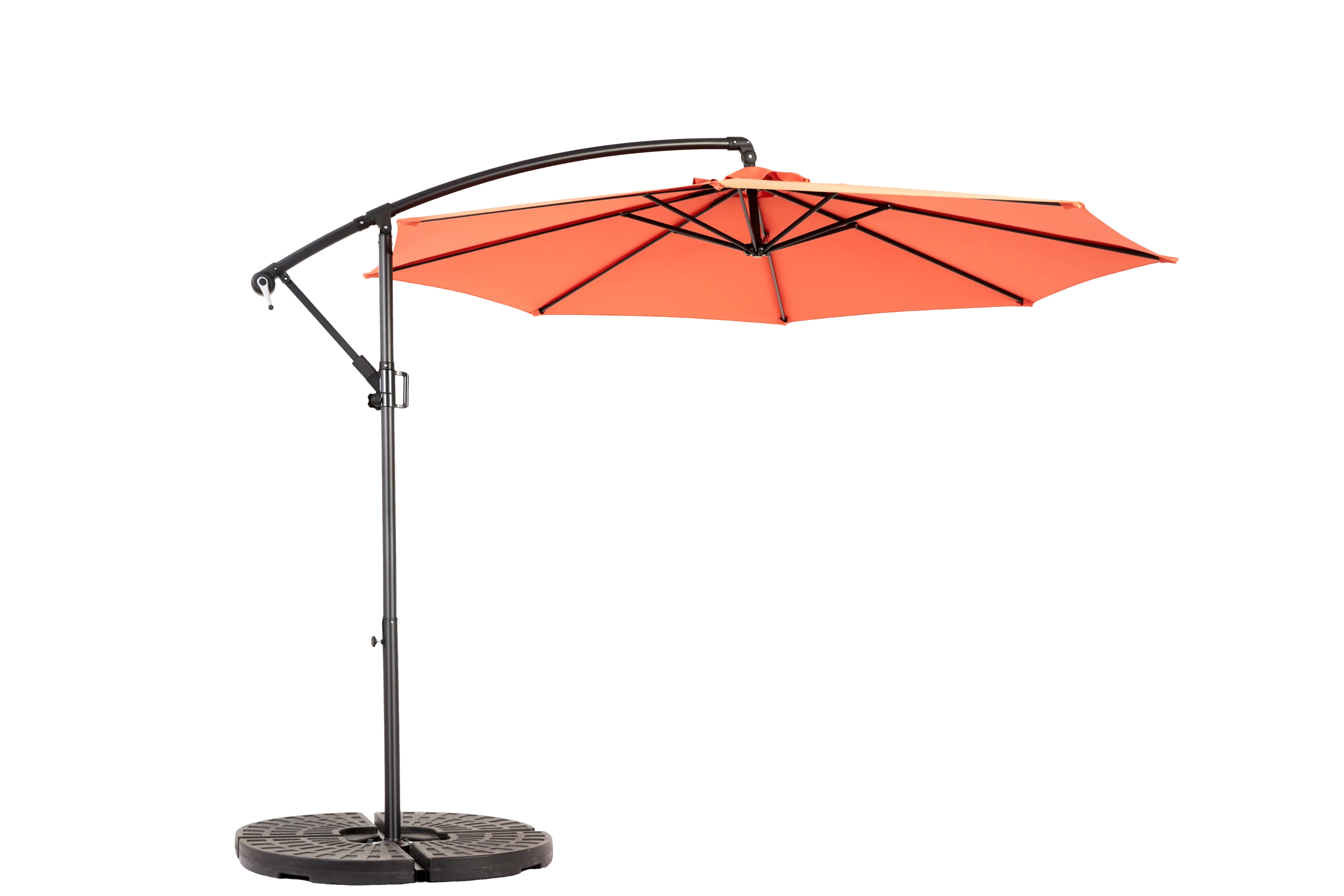 10ft Offset Hanging Market Patio Umbrella with Easy Tilt Adjustment - Image 2