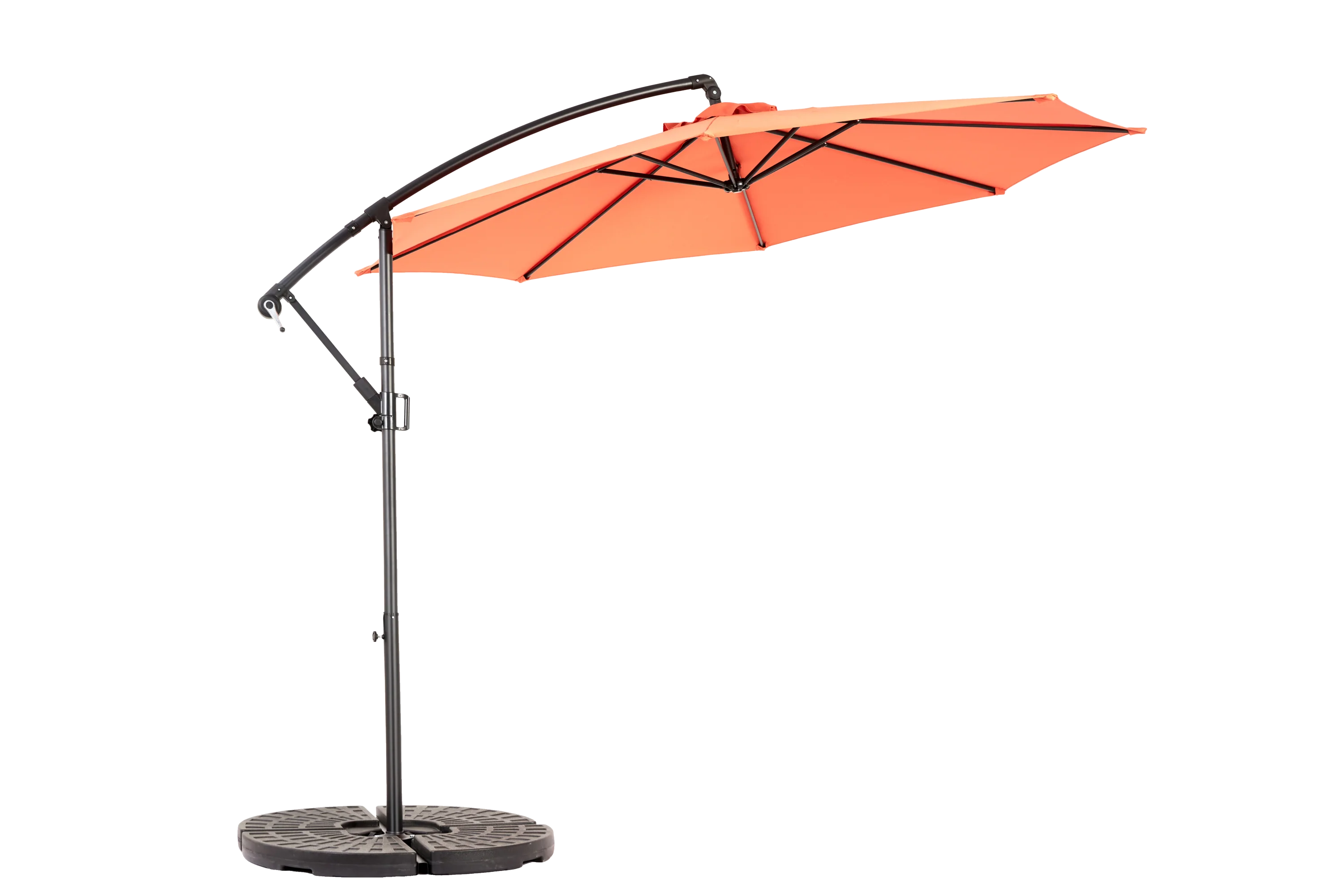 10ft Offset Hanging Market Patio Umbrella with Easy Tilt Adjustment - Image 3