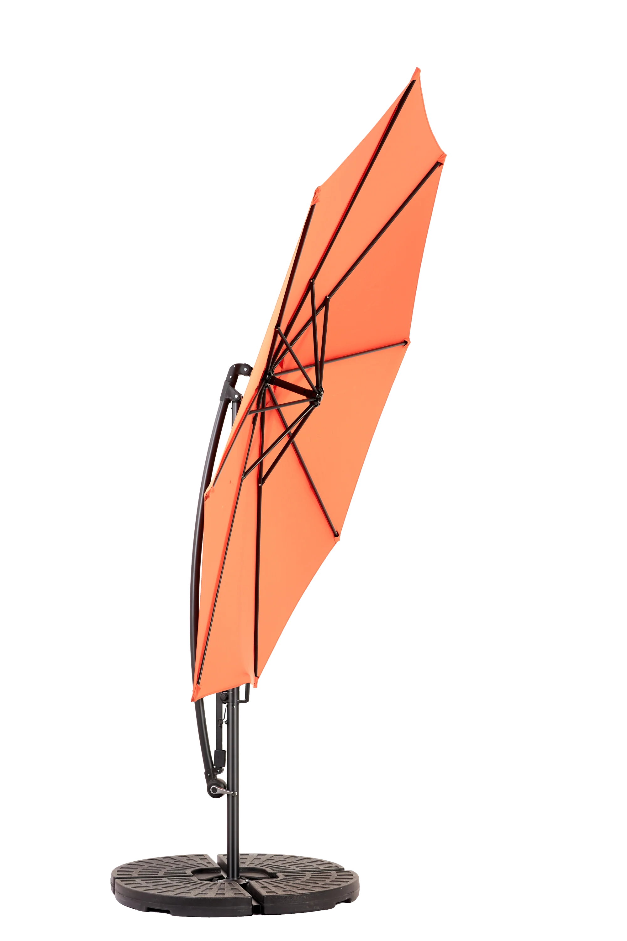 10ft Offset Hanging Market Patio Umbrella with Easy Tilt Adjustment - Image 4