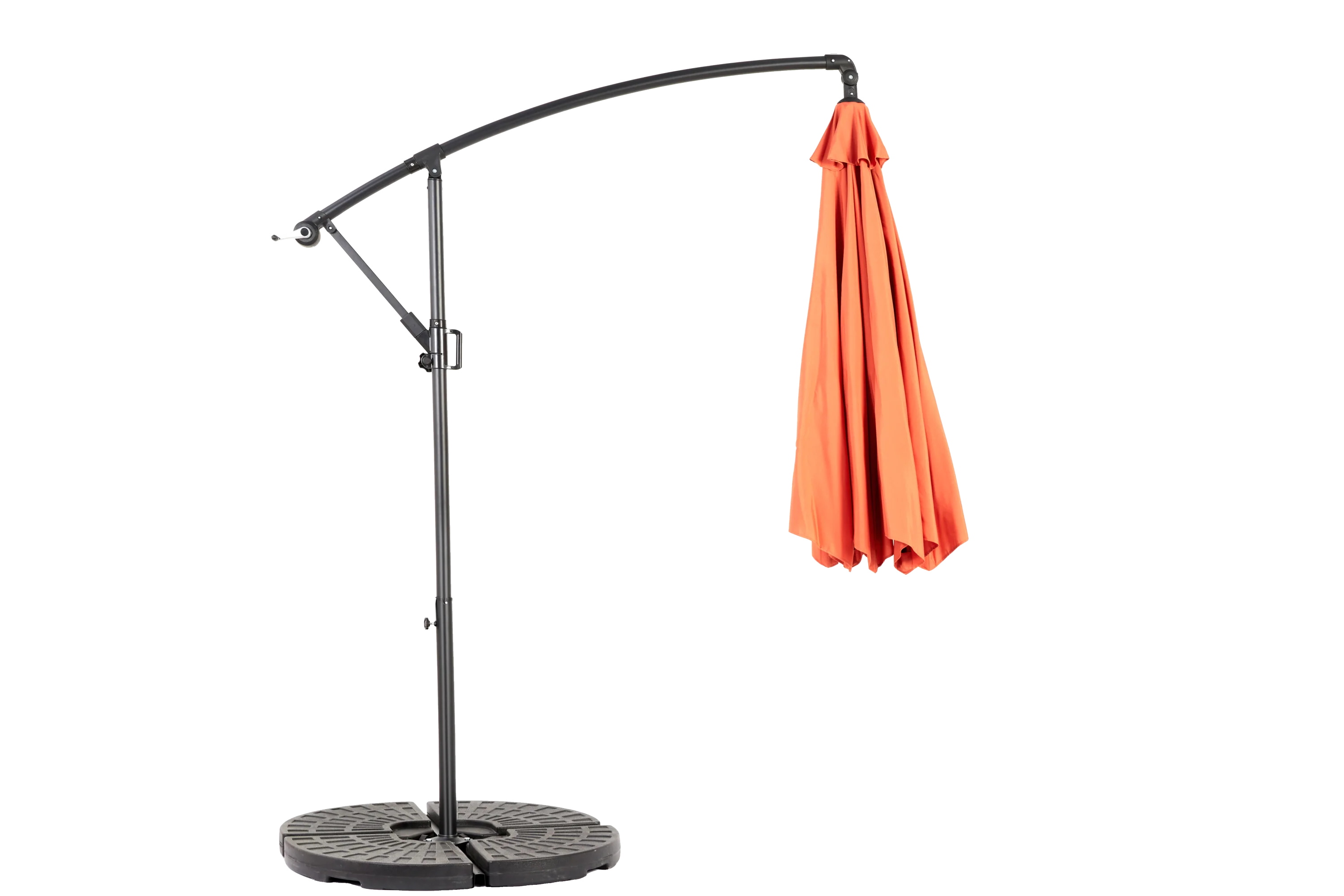 10ft Offset Hanging Market Patio Umbrella with Easy Tilt Adjustment - Image 6