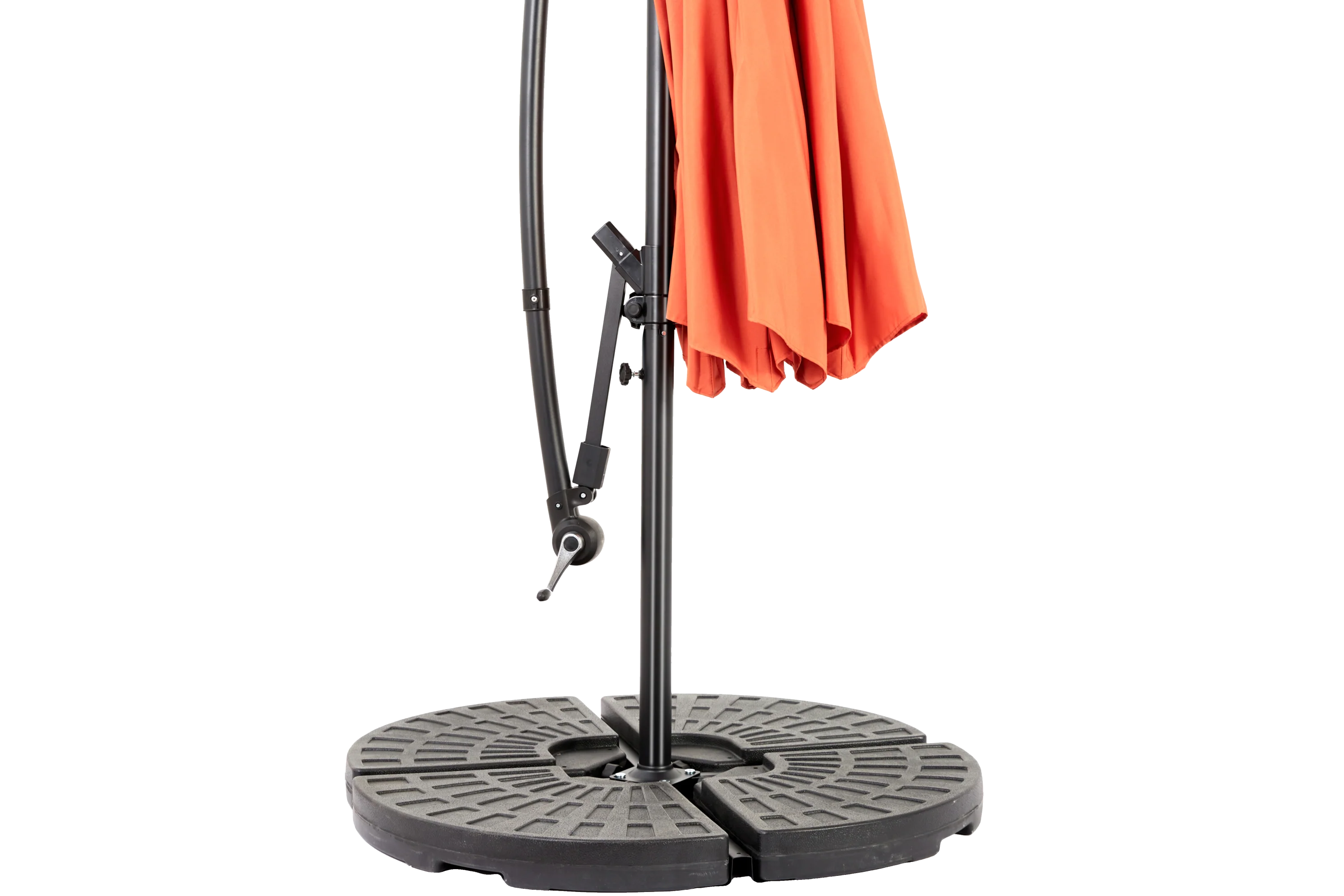 10ft Offset Hanging Market Patio Umbrella with Easy Tilt Adjustment - Image 7