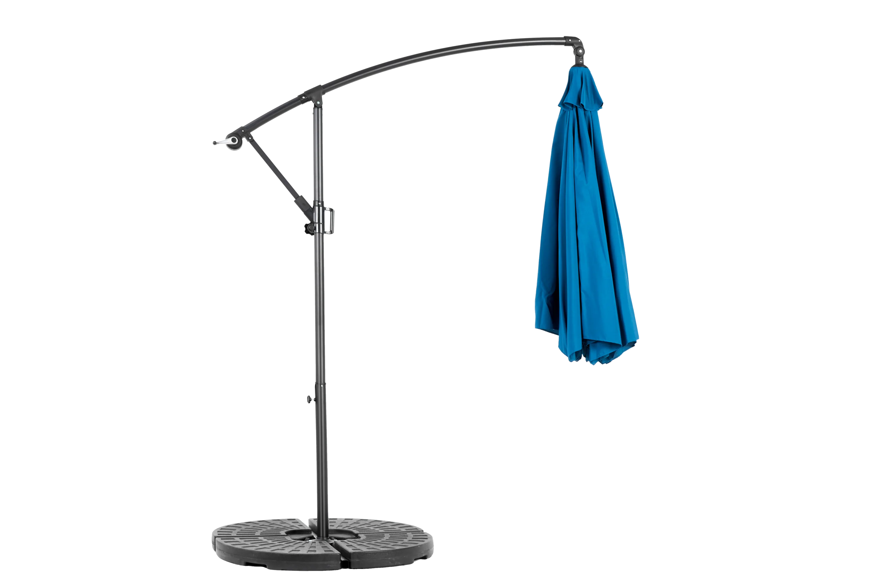 10ft Offset Hanging Market Patio Umbrella with Easy Tilt Adjustment - Image 11