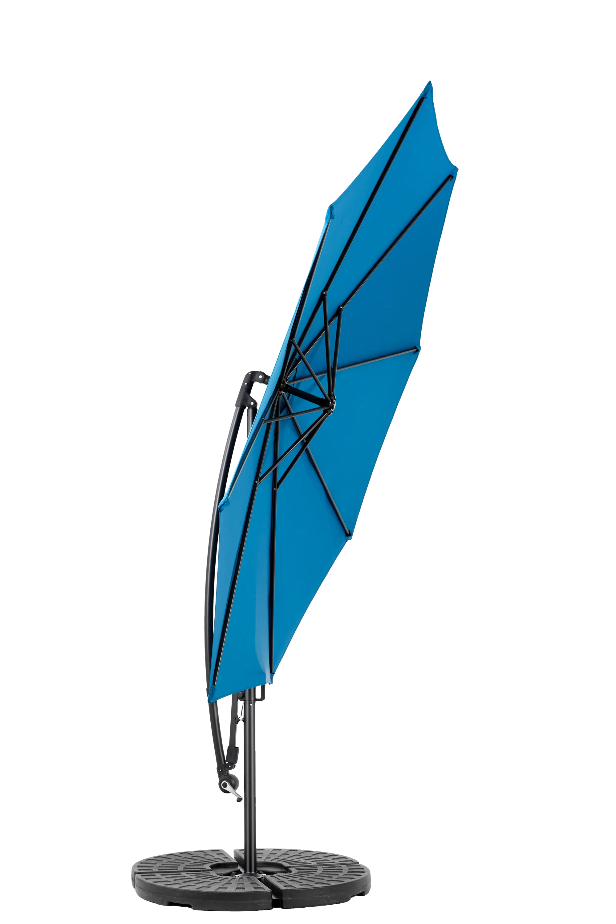 10ft Offset Hanging Market Patio Umbrella with Easy Tilt Adjustment - Image 4