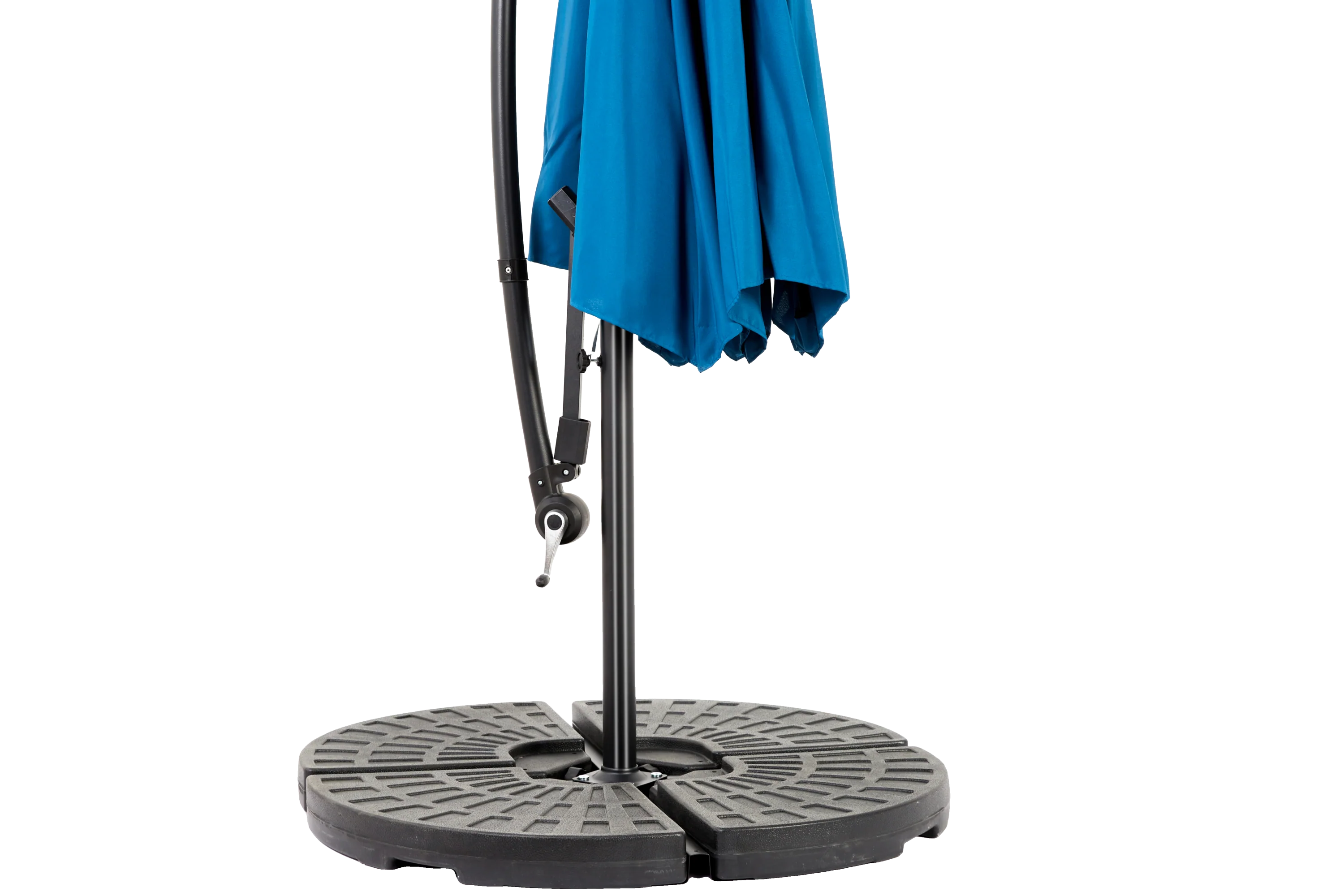 10ft Offset Hanging Market Patio Umbrella with Easy Tilt Adjustment - Image 8