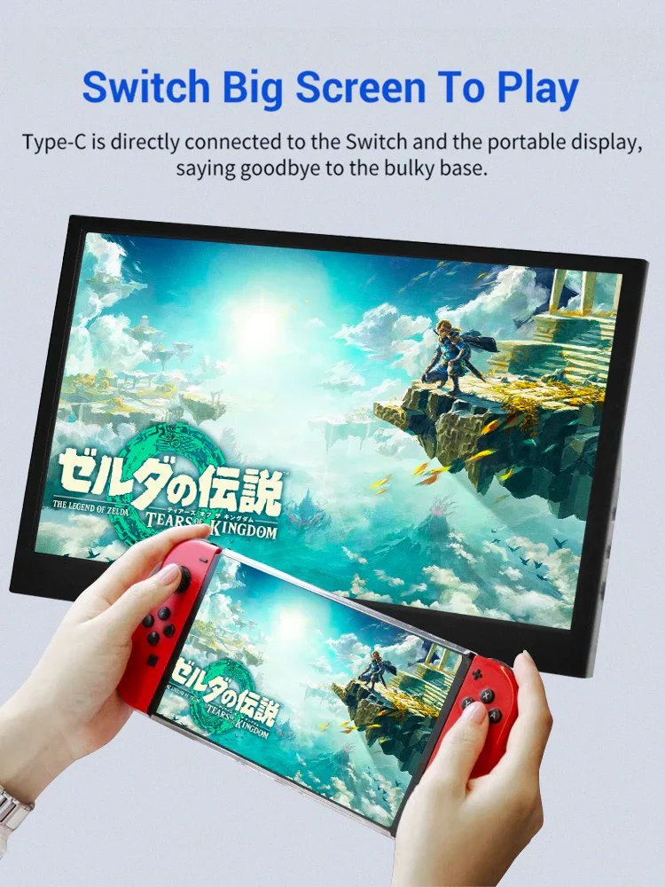 11.6" Portable Monitor 1366x768 LCD TFT Gaming Display HDMI Laptop PC PS4 Xbox - Image 6