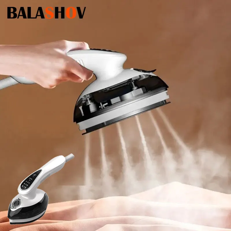 1100W Handheld Garment Steamer Portable Steam Iron Cleaner for Home Travel - Image 3