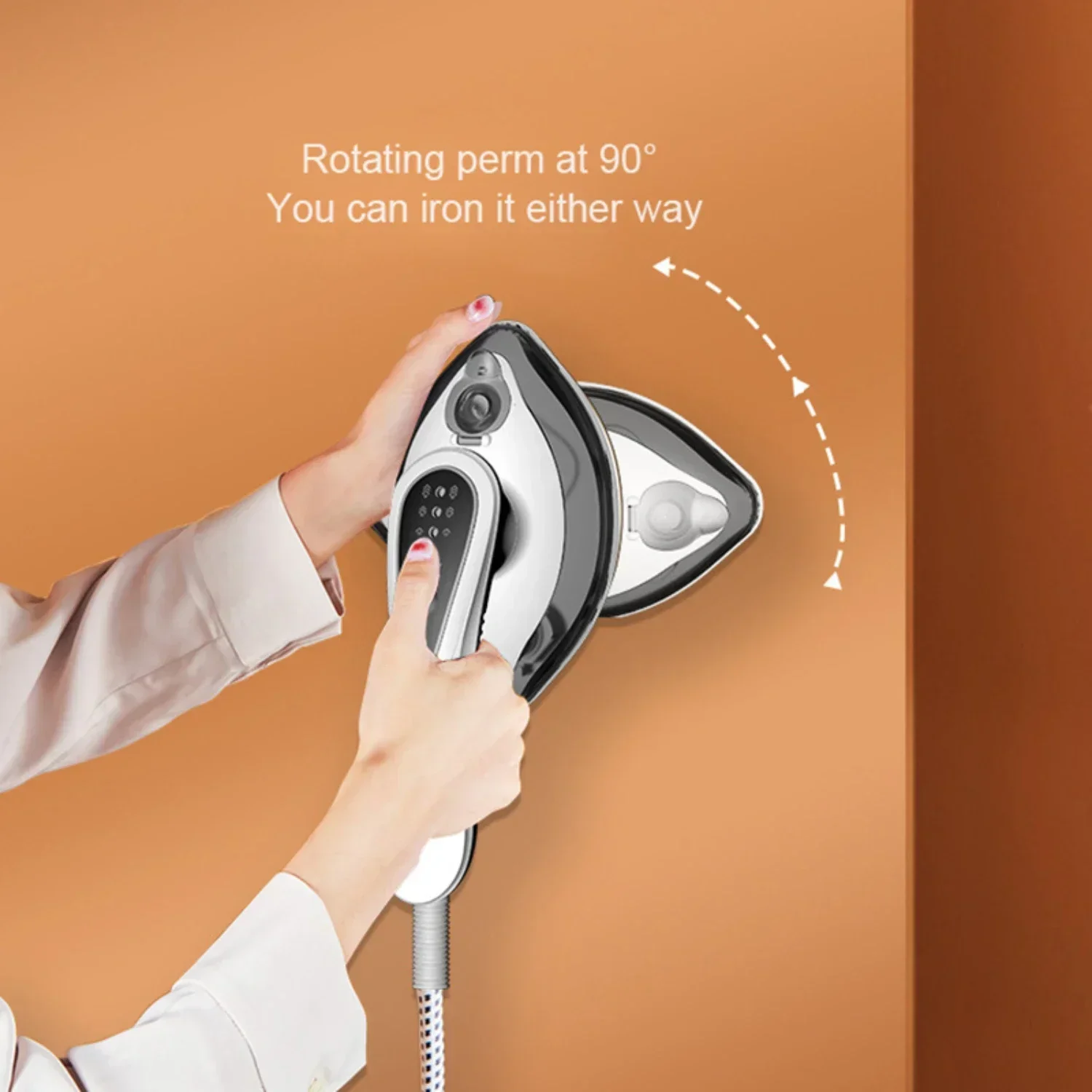 1100W Handheld Garment Steamer Portable Steam Iron Cleaner for Home Travel - Image 7