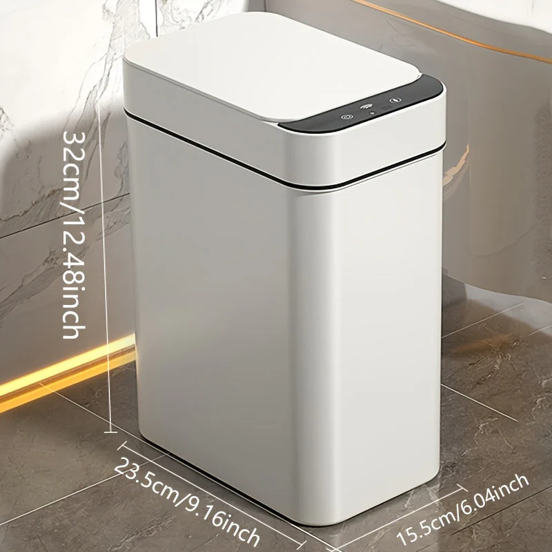 11L Motion Sensor Trash Can Slim Touchless Bathroom Kitchen Bin - Image 5