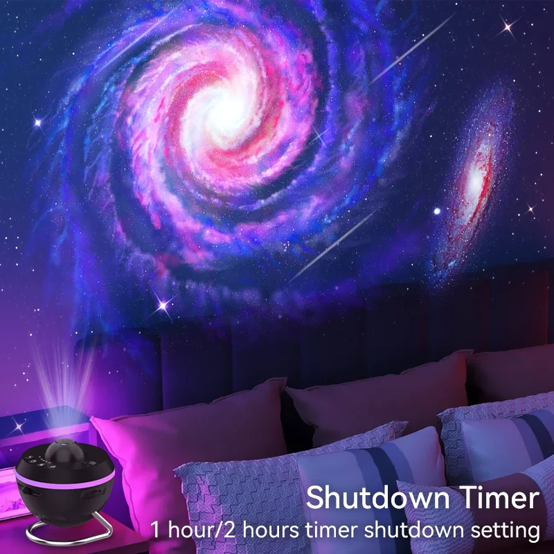 12-in-1 Galaxy Star Projector Night Light Planetarium Space Lamp Kids Room - Image 5