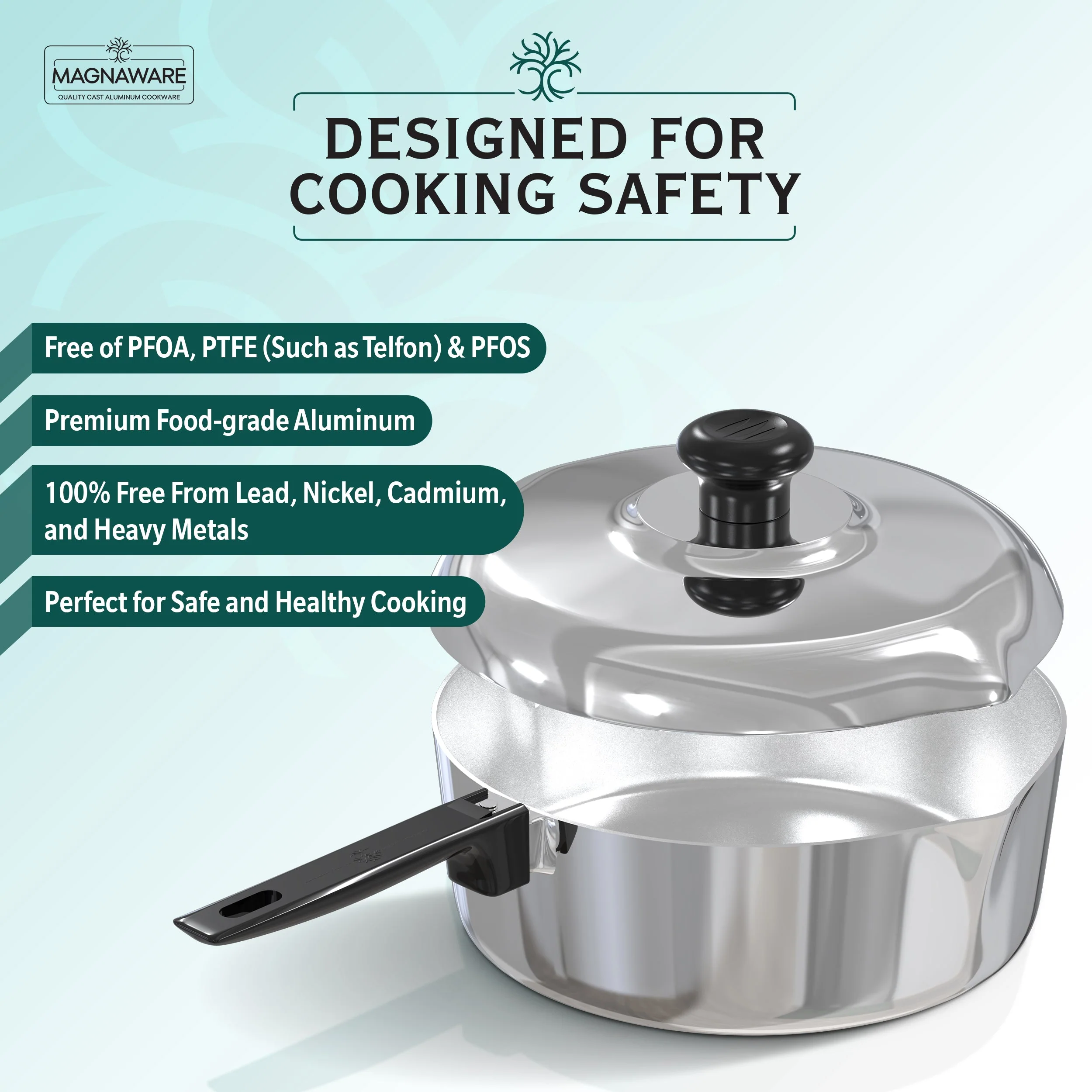 12 Inch Sauté Pan with Lid - Image 6