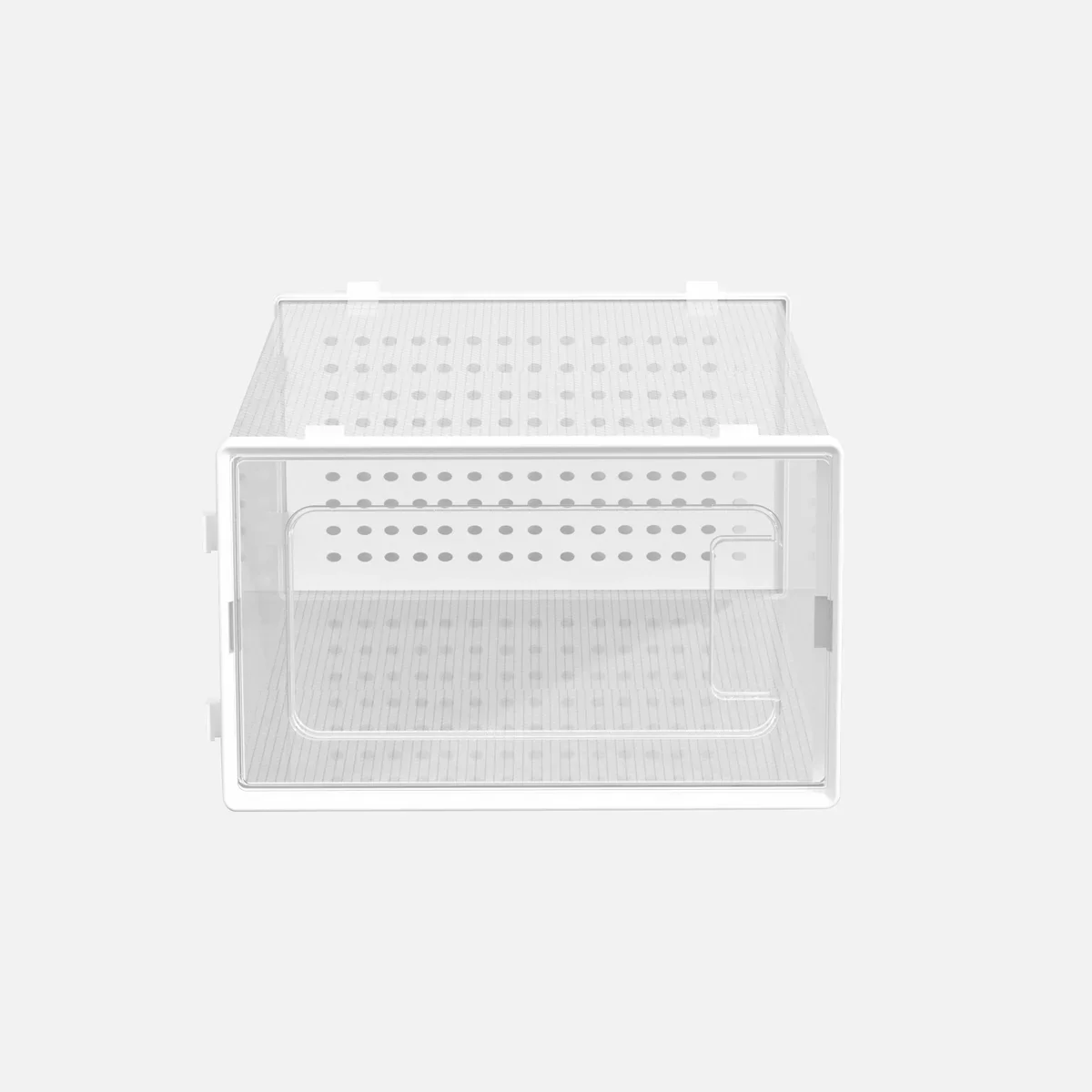 12 Pack of Plastic Stackable Shoe Boxes - Image 8