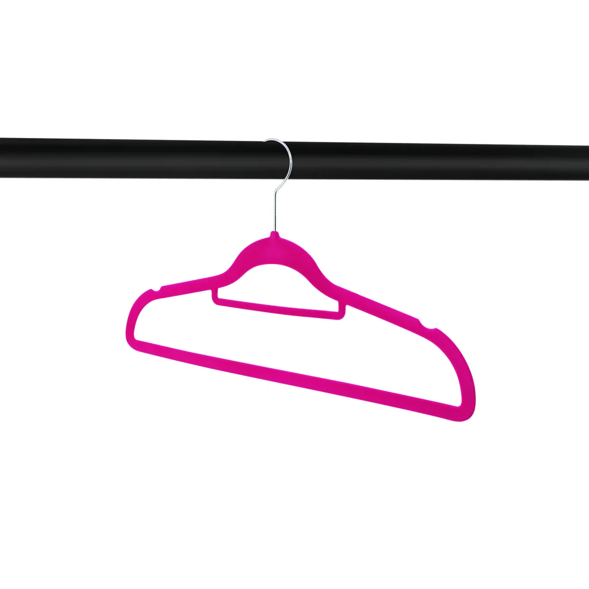 120 Pack of Premium Velvet Non-Slip Hangers with 360 Degree Rotatable Hook - Image 24