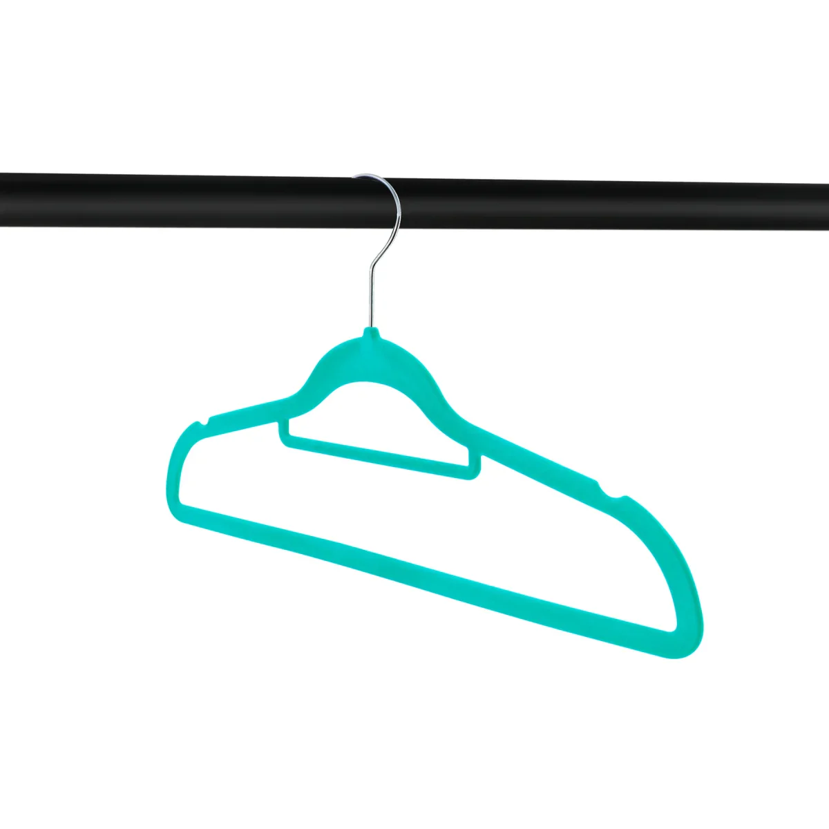 120 Pack of Premium Velvet Non-Slip Hangers with 360 Degree Rotatable Hook - Image 45